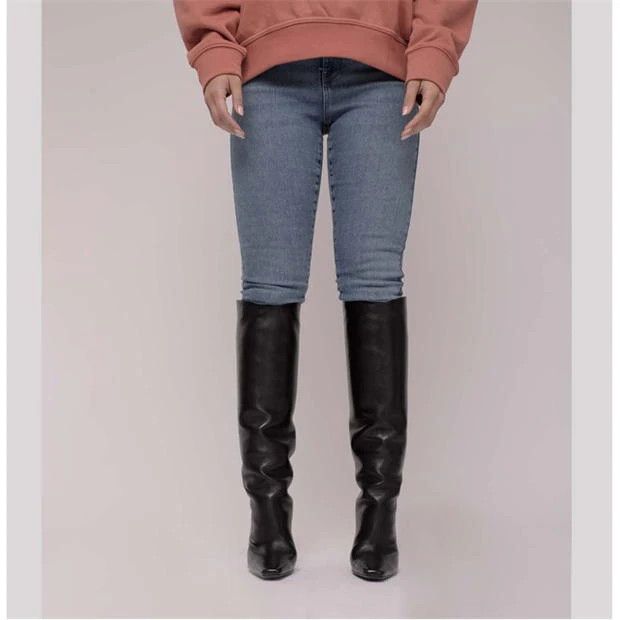 Off-White o1mle0425 Nappa High Allen Boots in Black Size US 8 / IT 38 - 5 Thumbnail