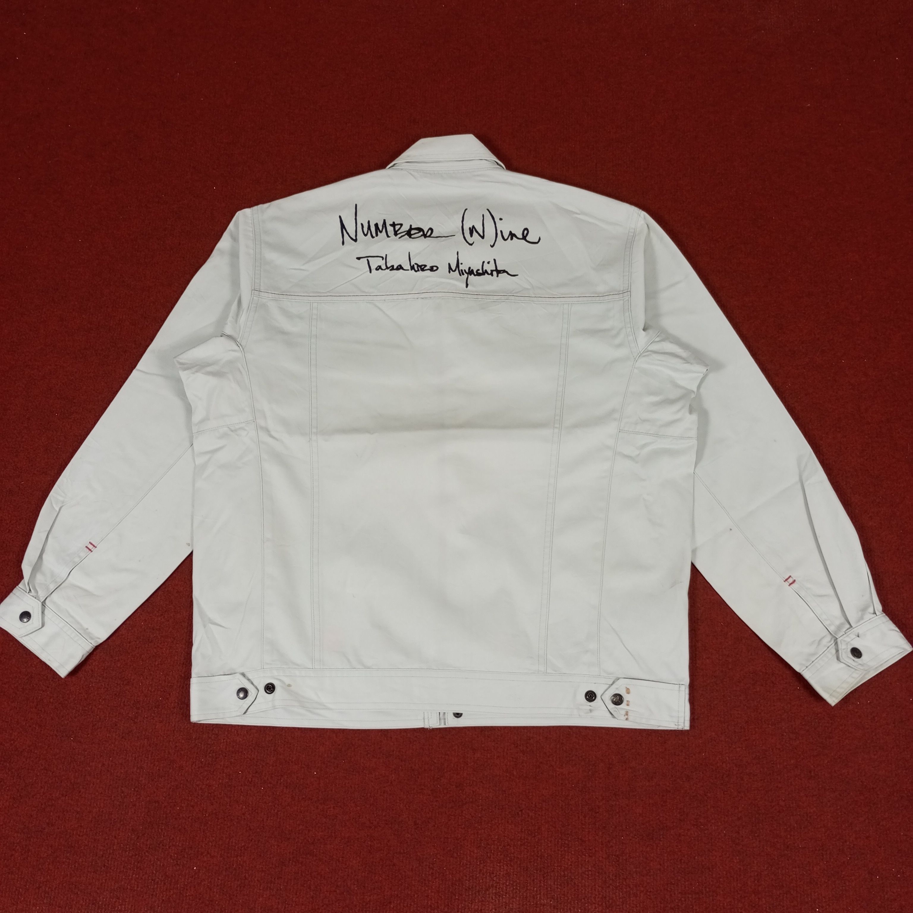 Japanese Brand Kansai X Custom Number Nine Art Design Style Jacket Size US L / EU 52-54 / 3 - 1 Thumbnail