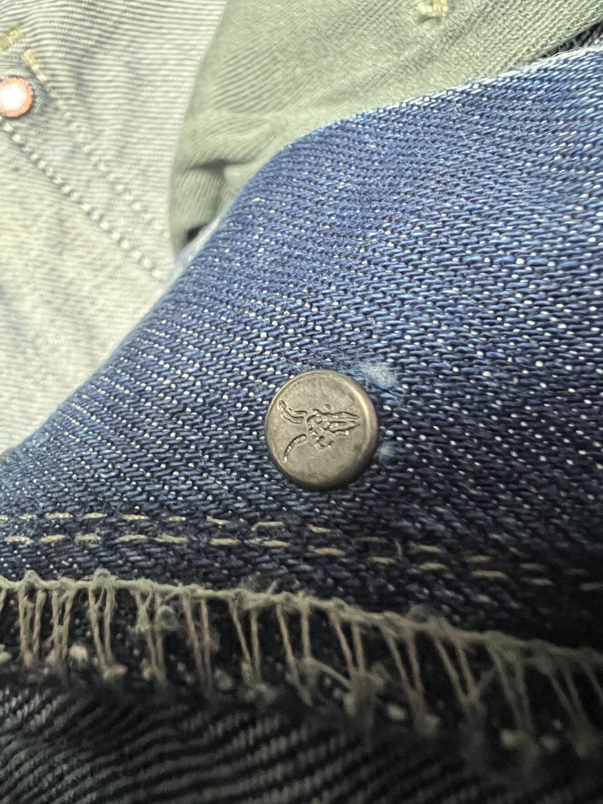 Allsaints Mens AllSaints Jeans Denim Pants ES IGGY y2k luxury W33 Rare Size US 34 / EU 50 - 9 Thumbnail