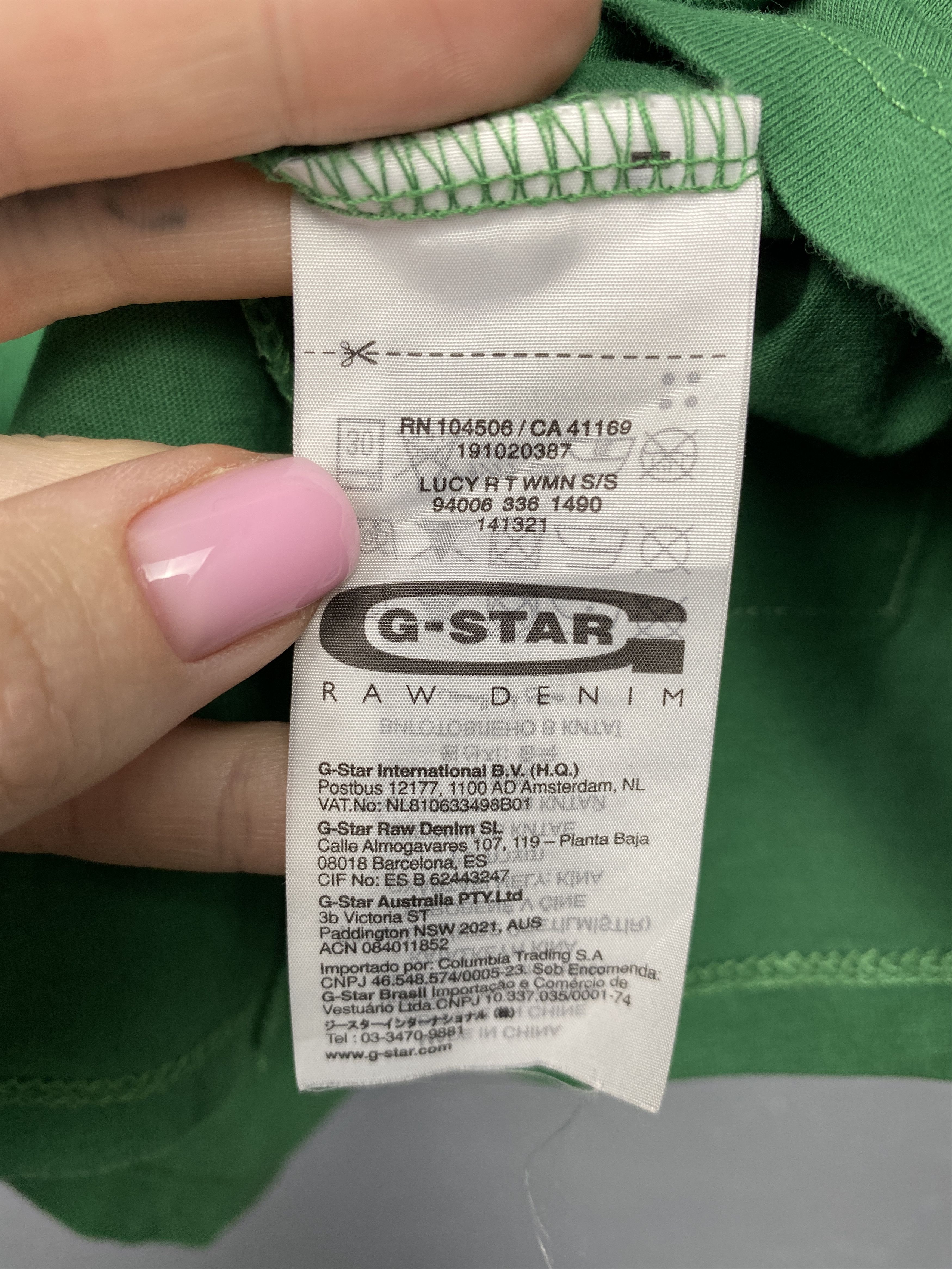 G-Star G Star Raw Vintage Womens T-Shirt Tee Y2K Size M / US 6-8 / IT 42-44 - 7 Thumbnail