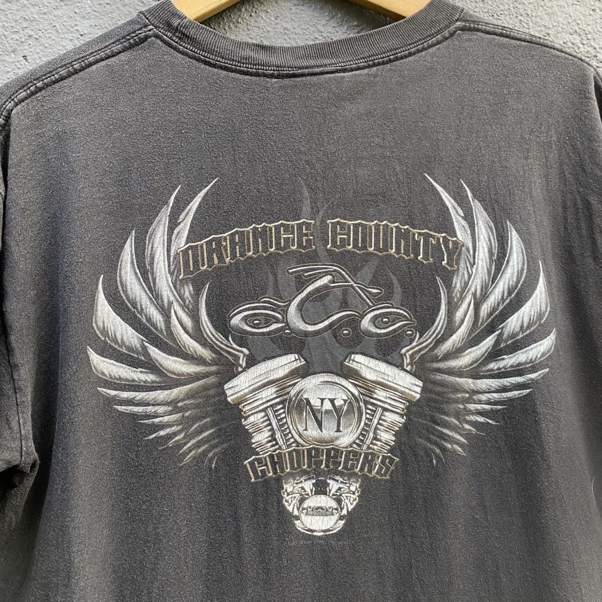 West Coast Choppers Thrashed Faded Vintage Orange County Choppers Tee Size US L / EU 52-54 / 3 - 2 Thumbnail