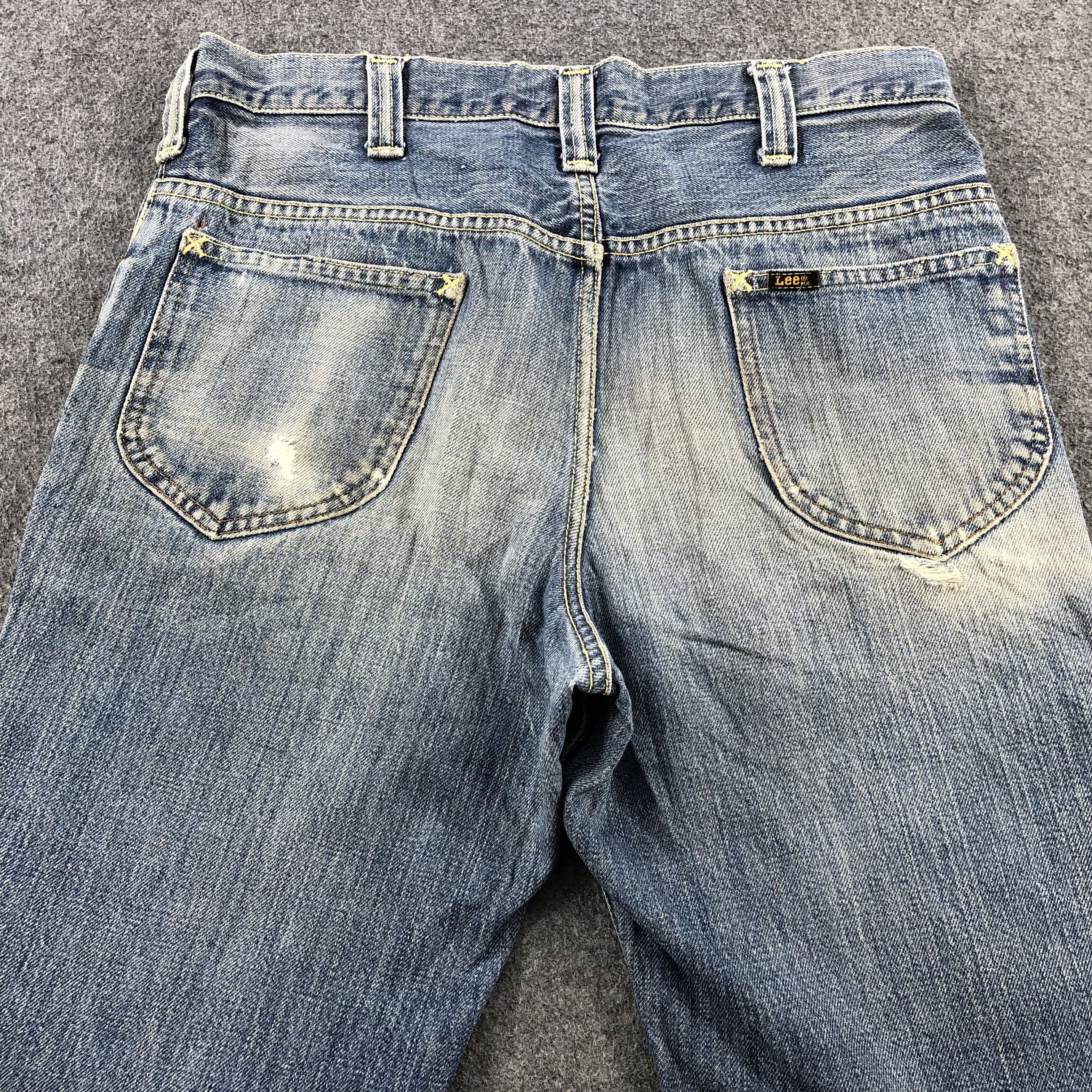 Lee × Vintage Vintage Lee Flare Jeans-JM2086 Size US 32 / EU 48 - 5 Thumbnail