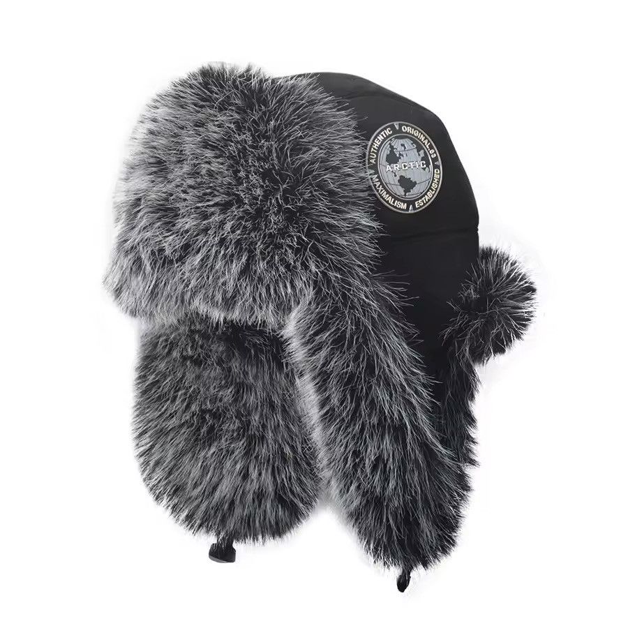 Japanese Brand Warm Faux Fox Fur Hat Size ONE SIZE - 1 Thumbnail