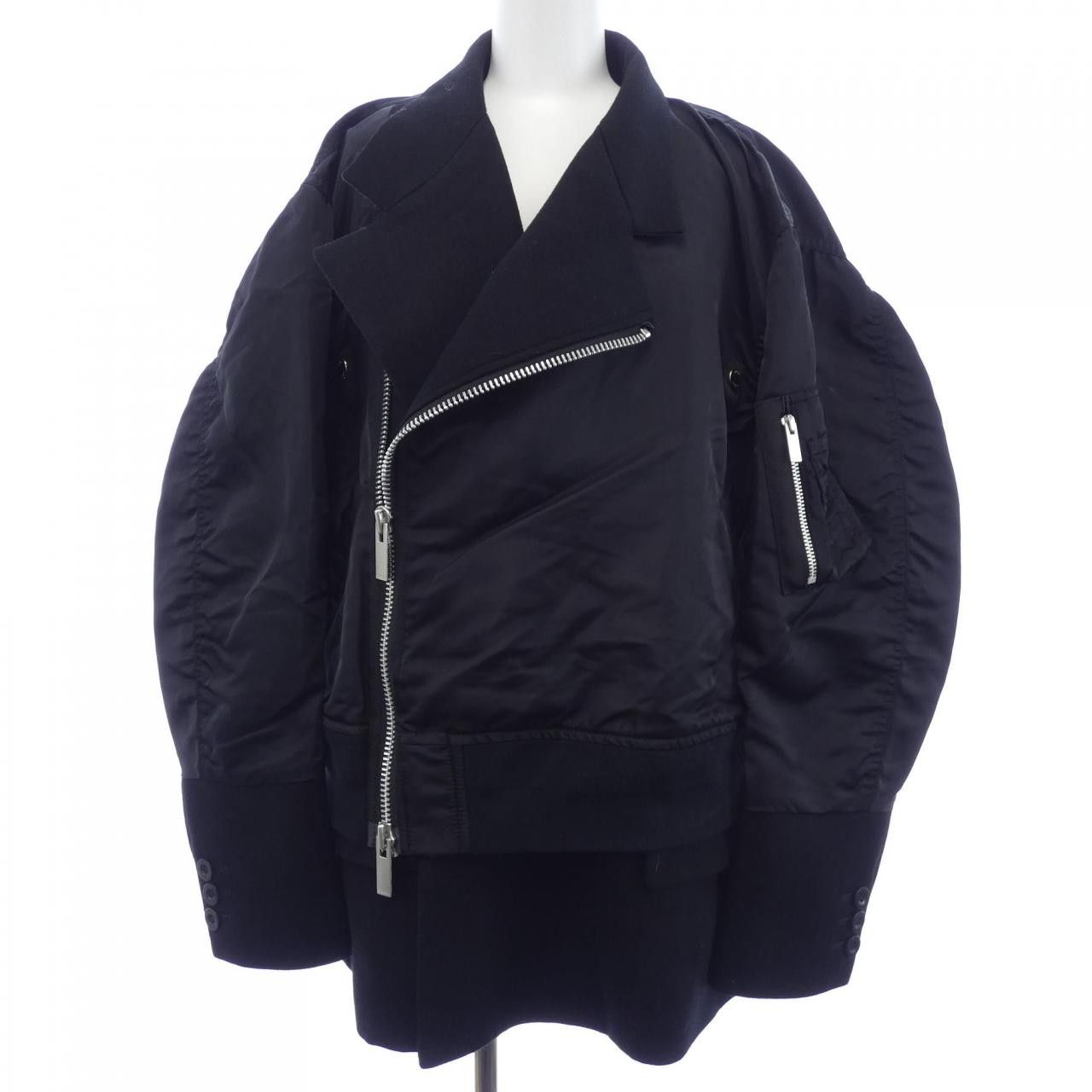 Sacai Sacai Sacai Cotton Blouson Others Outerwear 20-05304 DUTY FREE for USA Size ONE SIZE - 1 Thumbnail