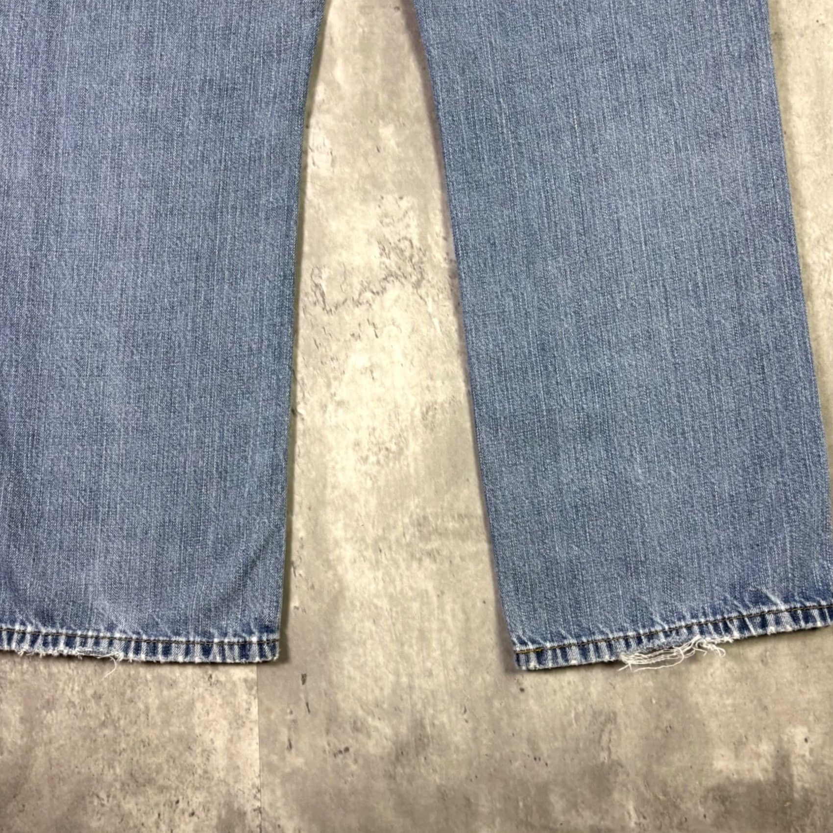 Levi's Levis 559 Relaxed Straight Jeans Mens 32x29 Light Blue Denim Pants Vtg Blue Jeans 5-Pocket Mens Size US 32 / EU 48 - 7 Thumbnail