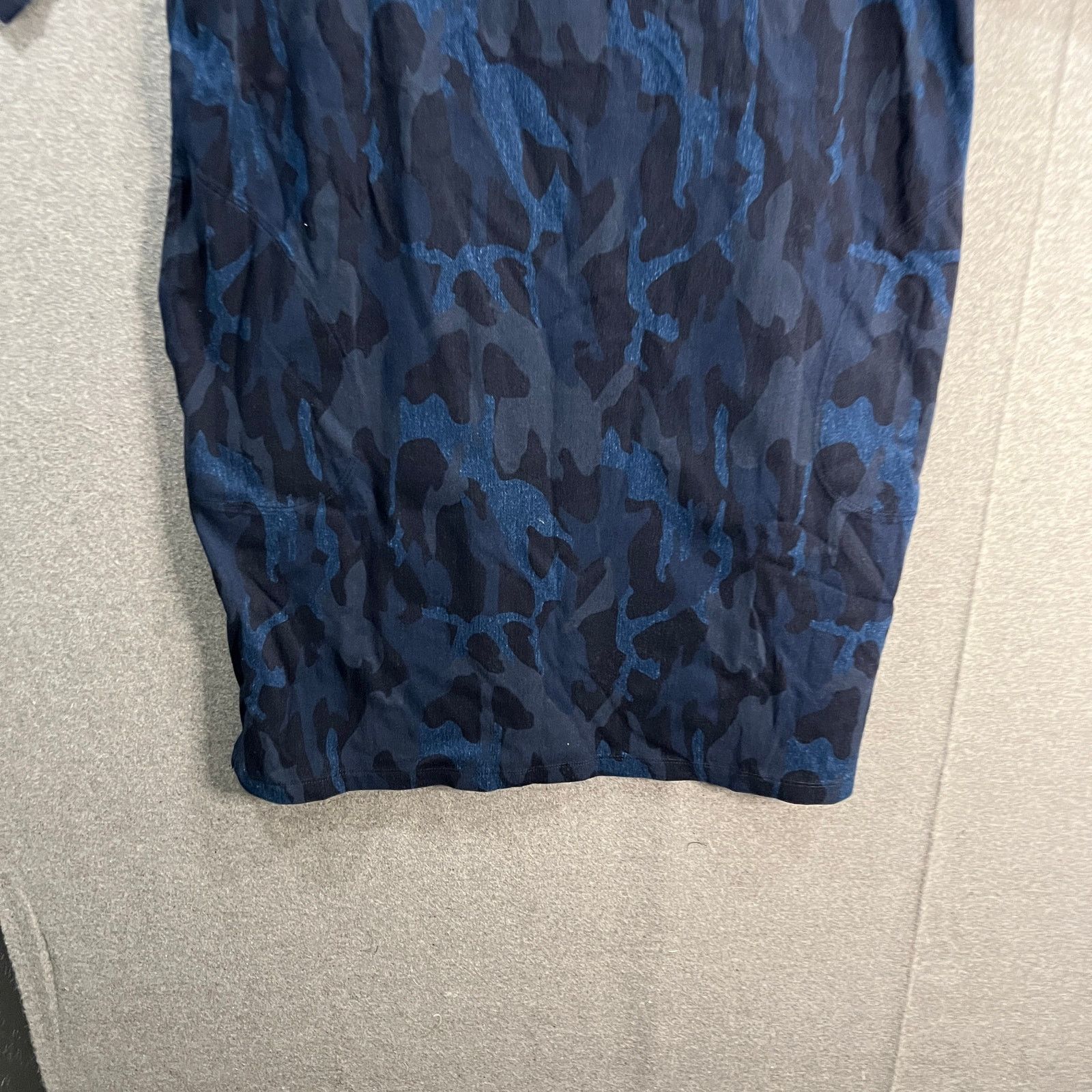 Other Women with Control Prime Stretch Denim 2 Shift Print Dress Size L / US 10 / IT 46 - 4 Thumbnail
