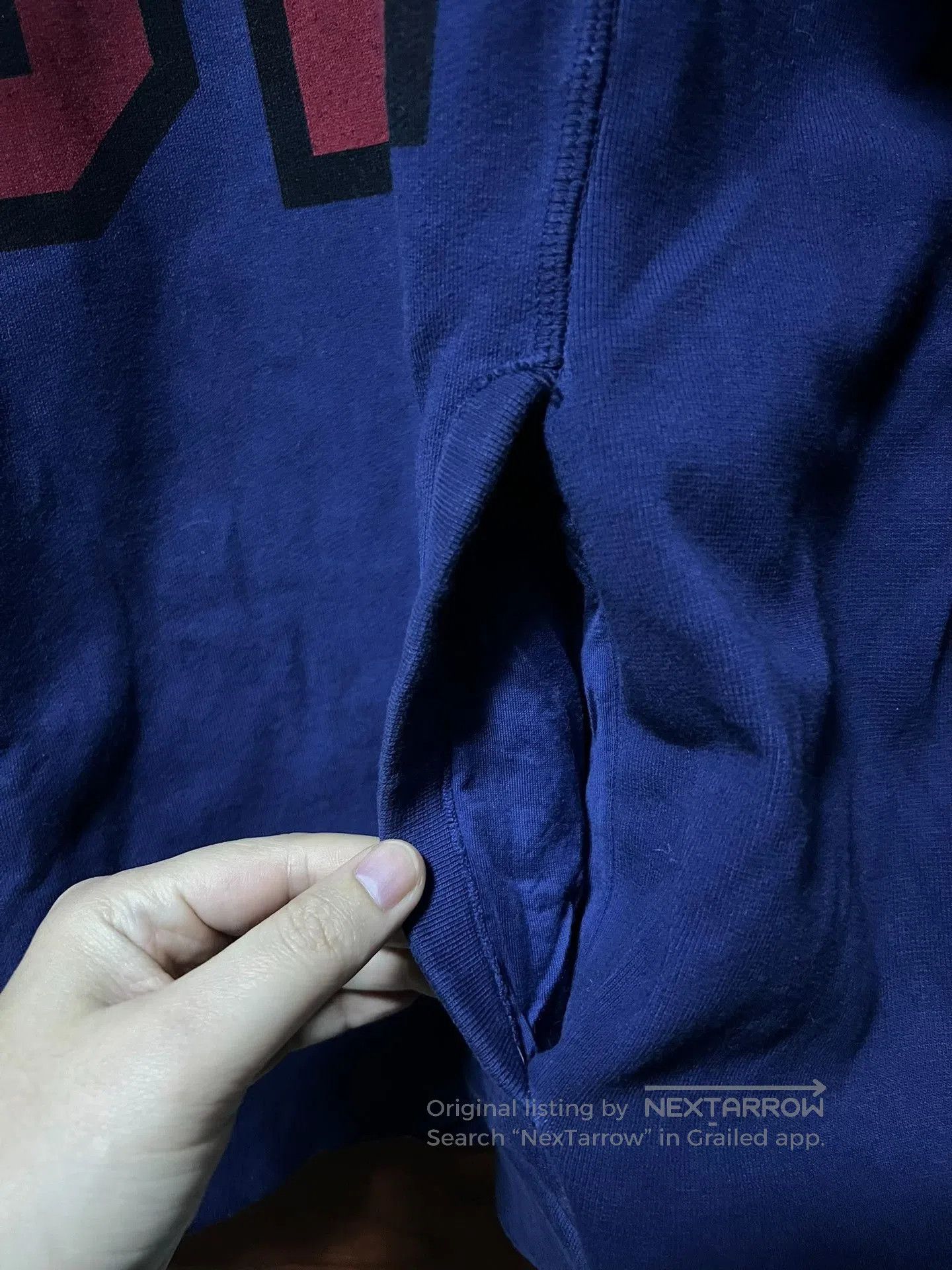 Dsquared2 DSQUARED2 Washed Blue Fleece Sweatshirt. Size US XL / EU 56 / 4 - 7 Thumbnail