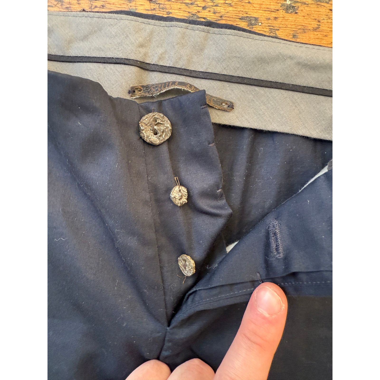 Sruli Recht Sruli Recht S/S 2012 SR307 Broken-Pleat Pants Size US 34 / EU 50 - 6 Thumbnail