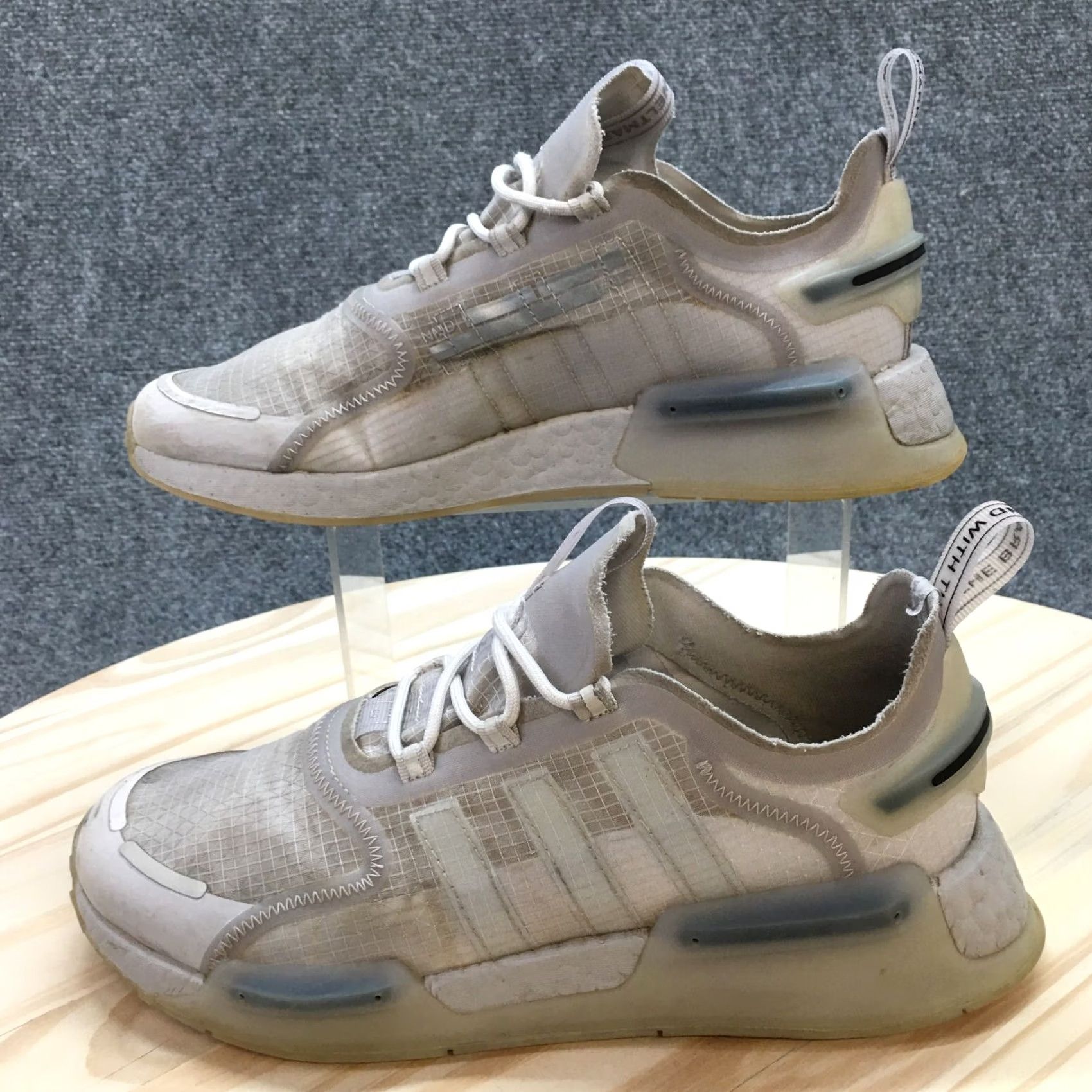 Adidas Adidas Sneaker Women 10 Gray NMD V3 Dash Athletic Running Lace Up Casual Comfort Size US 10 / IT 40 - 4 Thumbnail