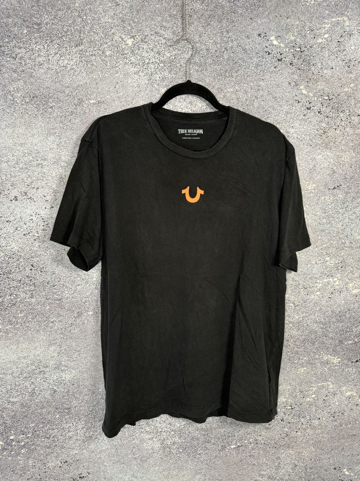 True Religion × Vintage True Religion Center Logo T Shirt SK8 y2k streetwear XL size Size US XL / EU 56 / 4 - 1 Thumbnail