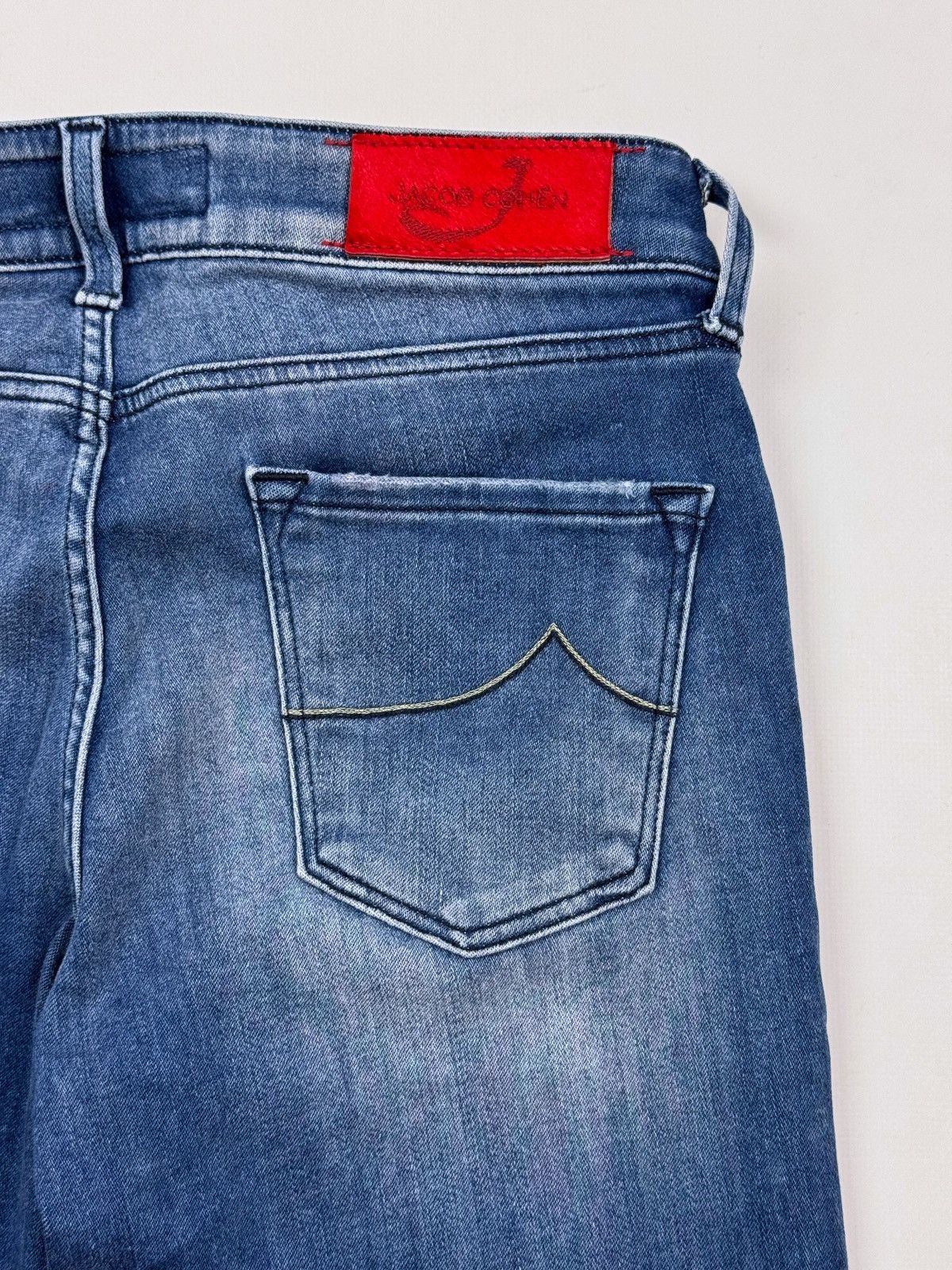 Jacob Cohen Jacob Cohen Jocelyn Slim Blue Women’s Jeans Made in Italy Size 27" / US 4 / IT 40 - 12 Thumbnail