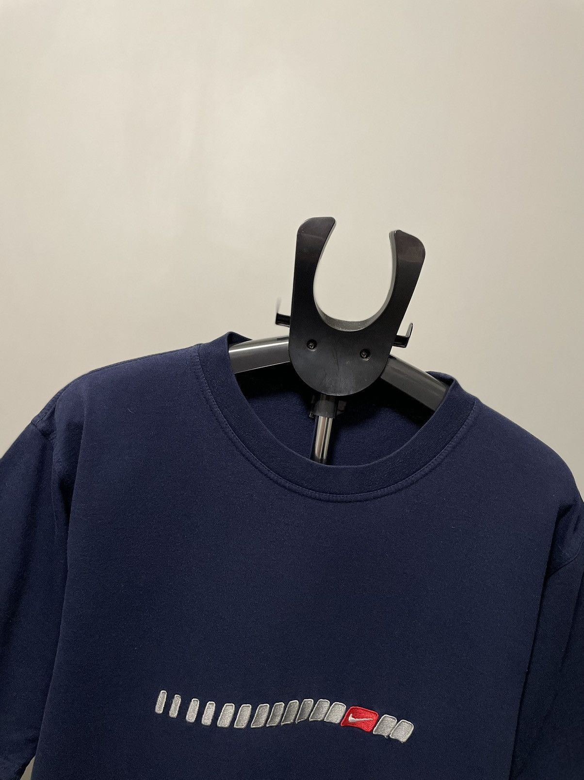 Nike × Vintage Nike Y2K Vintage Big Swoosh T Shirt Size US L / EU 52-54 / 3 - 3 Thumbnail