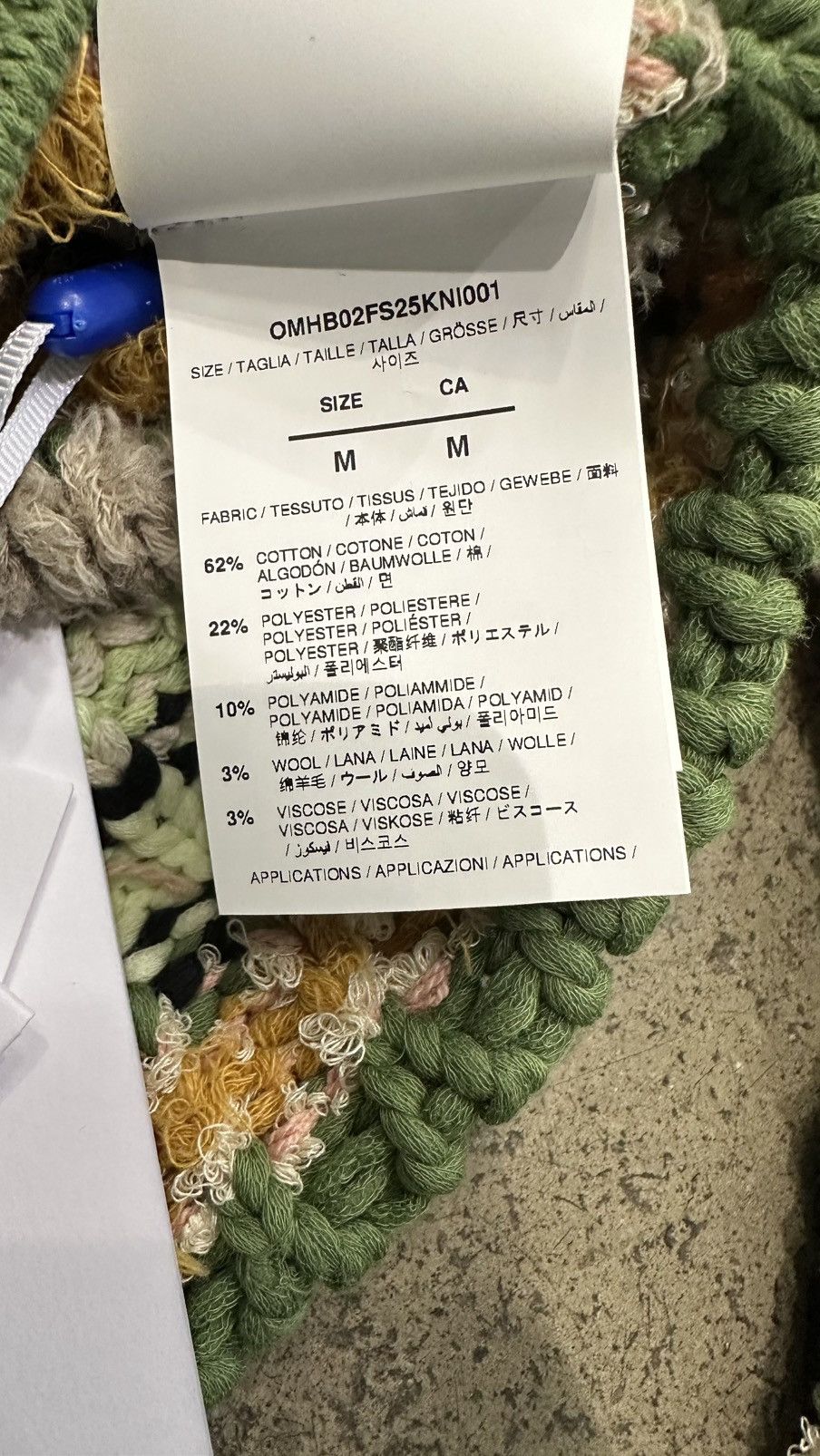 Off-White OFF-WHITE - Striped Knit Cardigan Paradise G Size US M / EU 48-50 / 2 - 4 Thumbnail