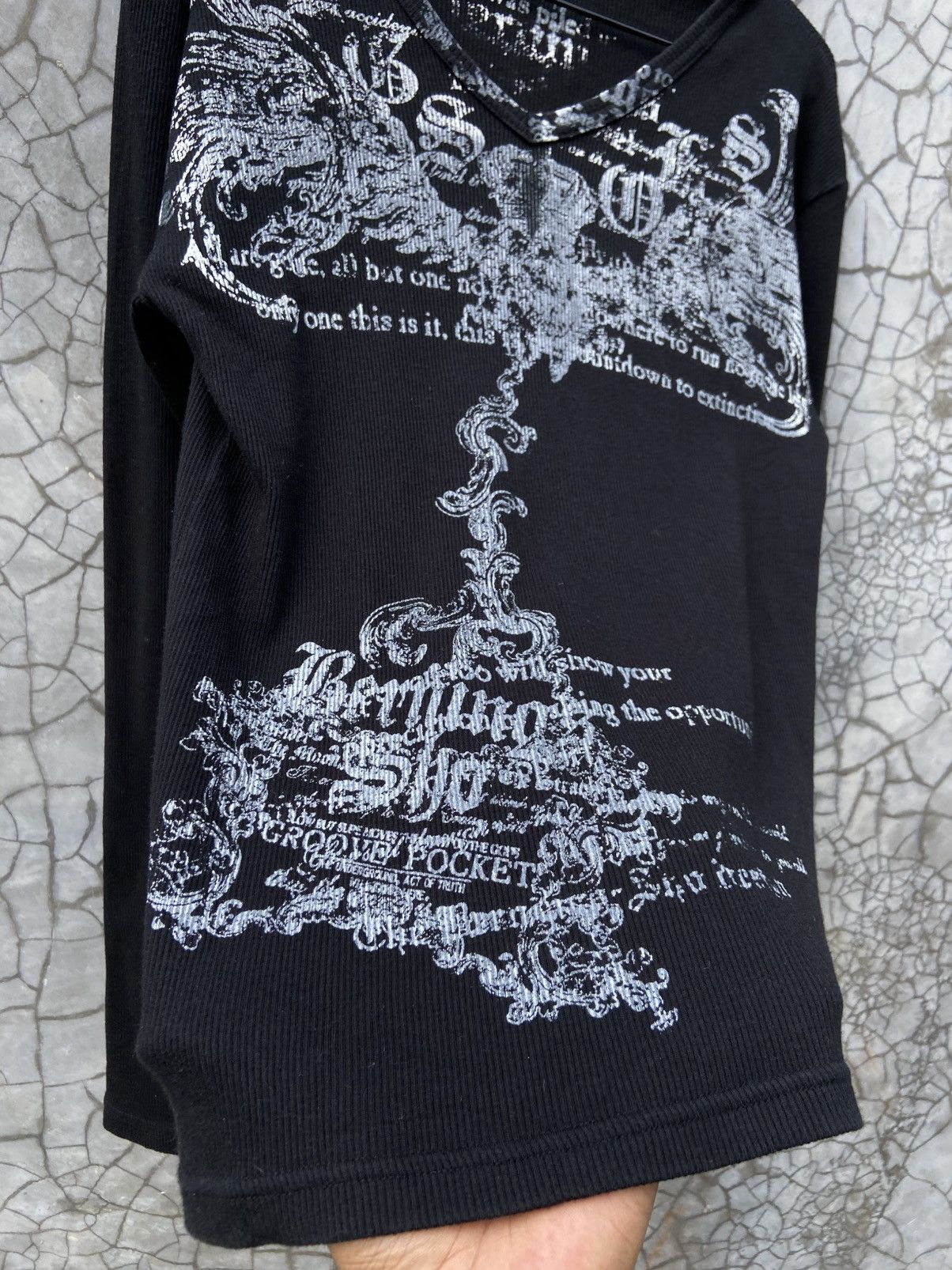 Hysteric Glamour × If Six Was Nine × Japanese Brand Offer‼️ Bernings Sho Affliction Punk Poem Vkei Wings Thermal Size US M / EU 48-50 / 2 - 5 Thumbnail