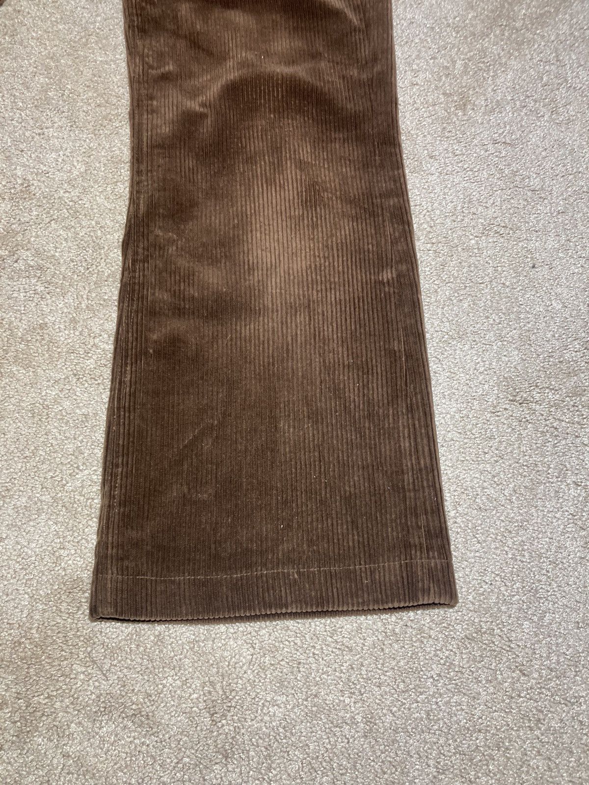 Martine Rose SS17 Martine Rose Corduroy Brown Felt Pants 2017 MR Flare Size US 30 / EU 46 - 3 Thumbnail