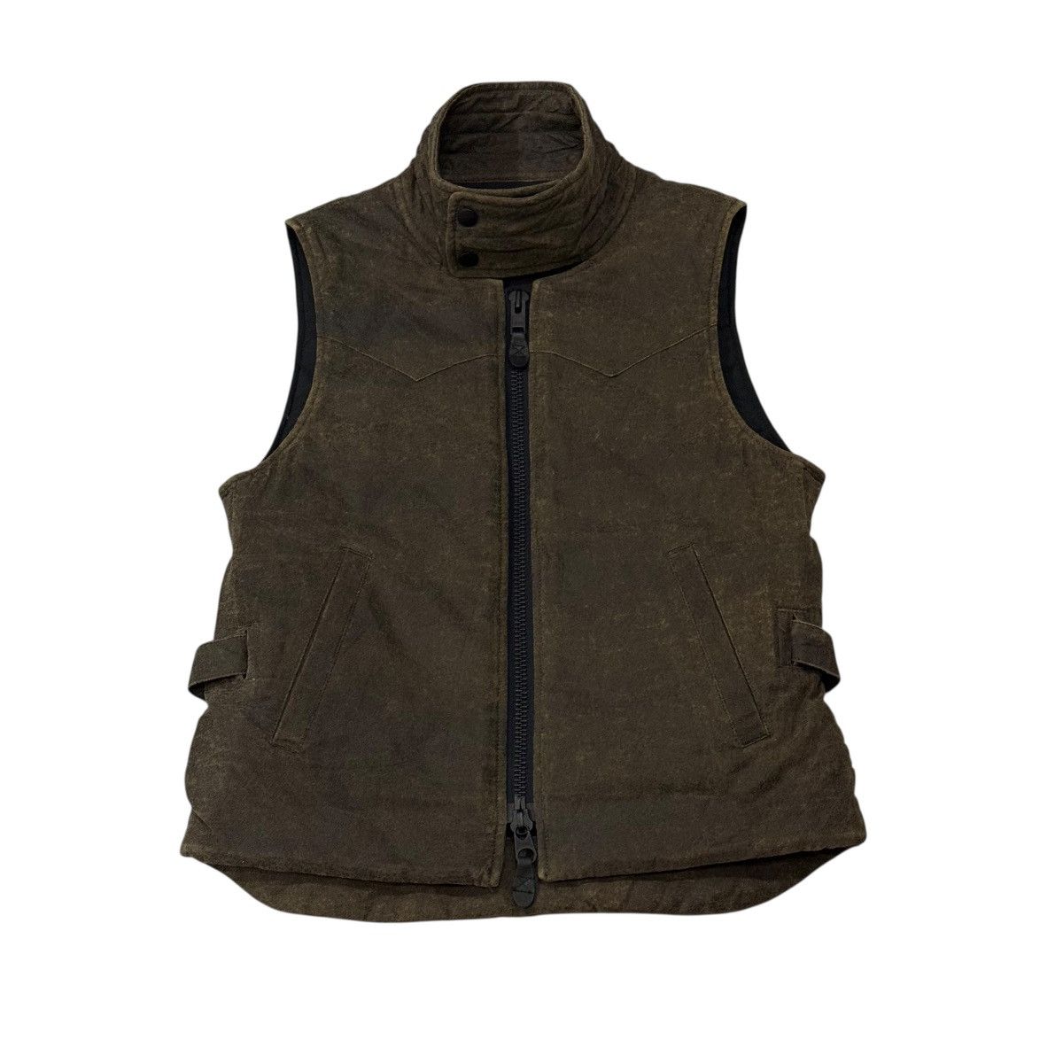 Maison MIHARA YASUHIRO Vintage MiharaYasuhiro Polyurethane Zipper Belt Vest Jacket Size US M / EU 48-50 / 2 - 1 Thumbnail