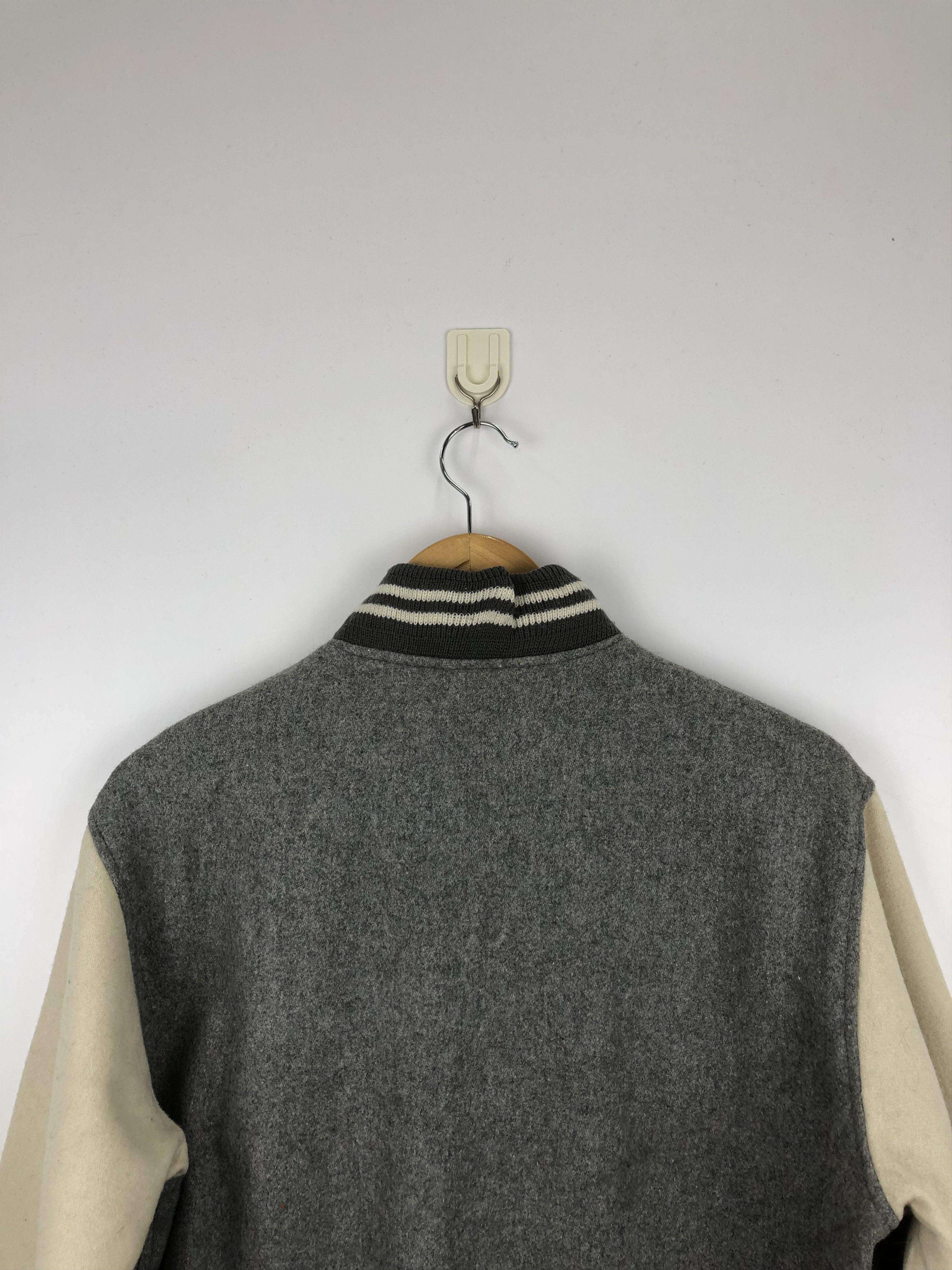 Japanese Brand Vintage 90s Japanese Brand Wool Varsity Jacket V0448 Size US L / EU 52-54 / 3 - 4 Thumbnail
