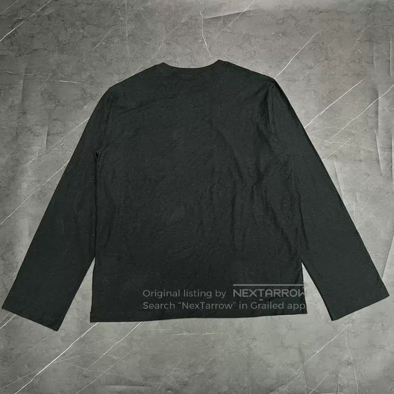 Acne Studios Acne Studios 1996 Series Small Logo Round Neck Long Sleeve Size US M / EU 48-50 / 2 - 2 Thumbnail