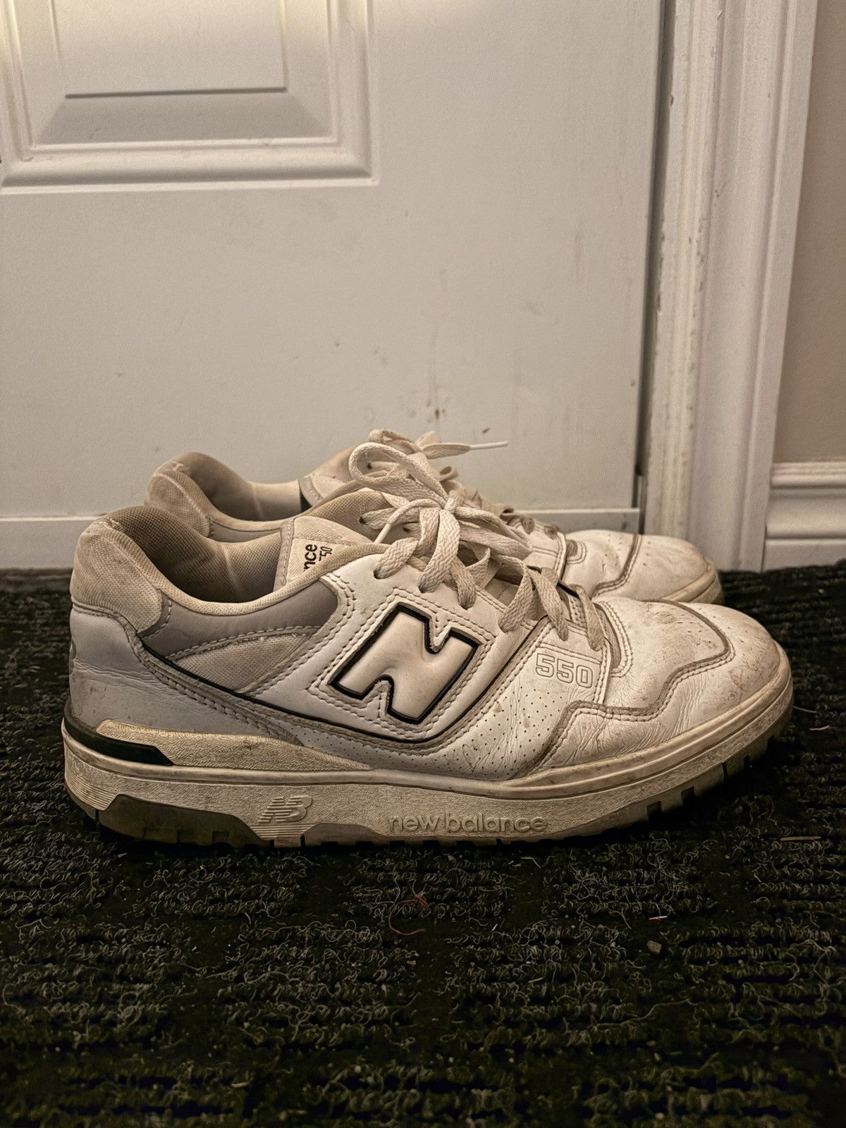 New Balance New Balance 550 ‘Salt&Pepper’ Size US 10 / EU 43 - 1 Thumbnail