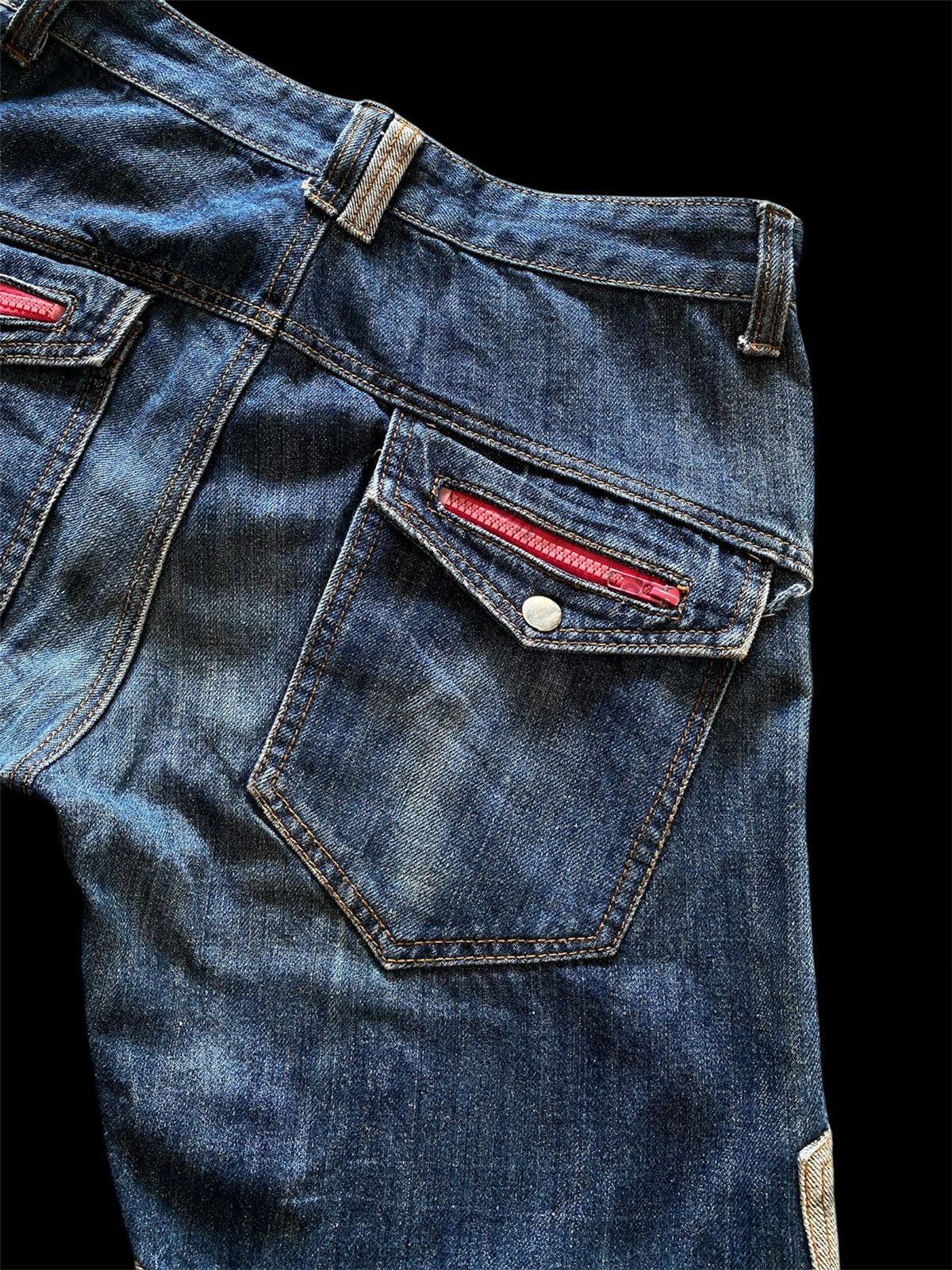Japanese Brand Baggy Jeans Japanese Fo'ism Wide Leg Size US 32 / EU 48 - 3 Thumbnail