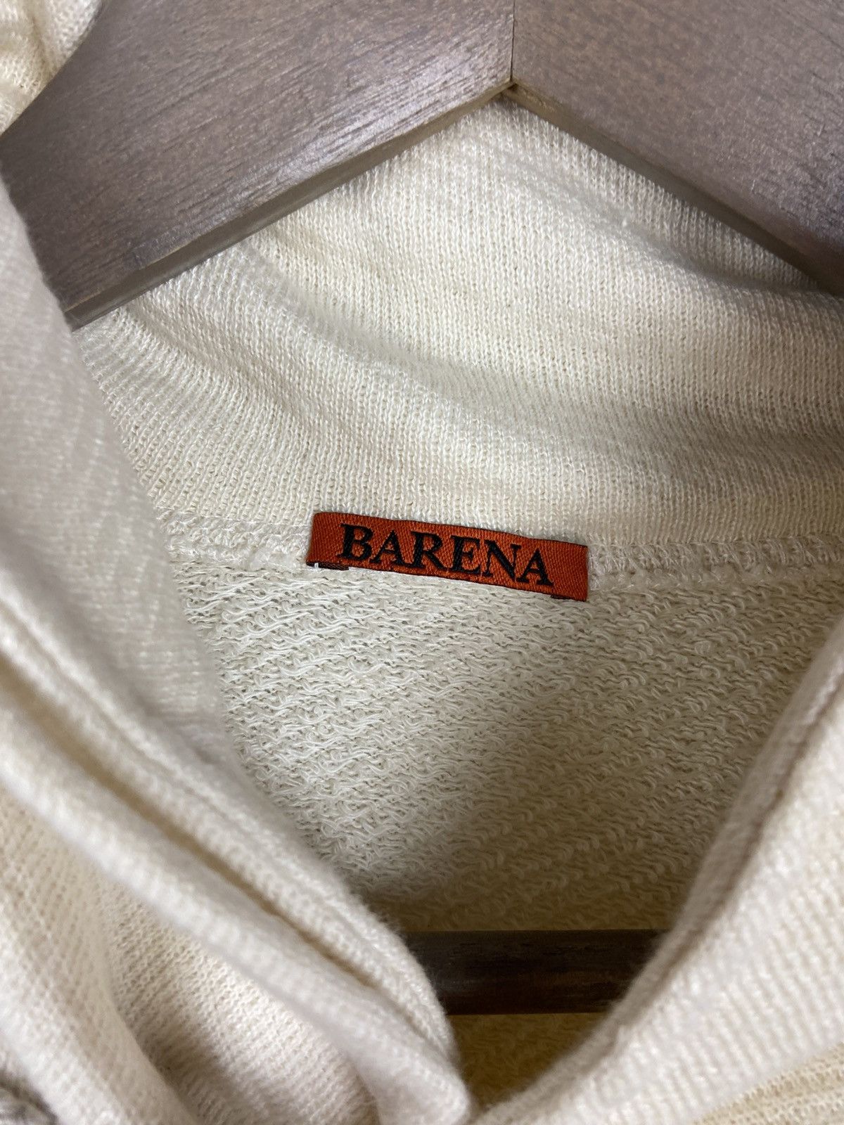 Barena × Designer Barena Shawl Collar Duffle Mens Beige Sweater Luxury Size US M / EU 48-50 / 2 - 4 Thumbnail