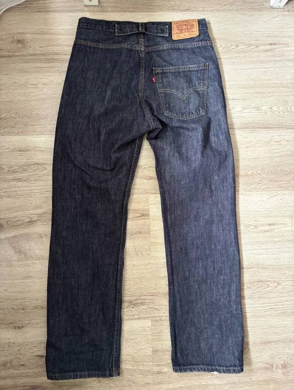 Levi's Rare LEVIS 541 Tab Loose Fit Cinchback 32 One Pocket Denim Size US 32 / EU 48 - 1 Thumbnail