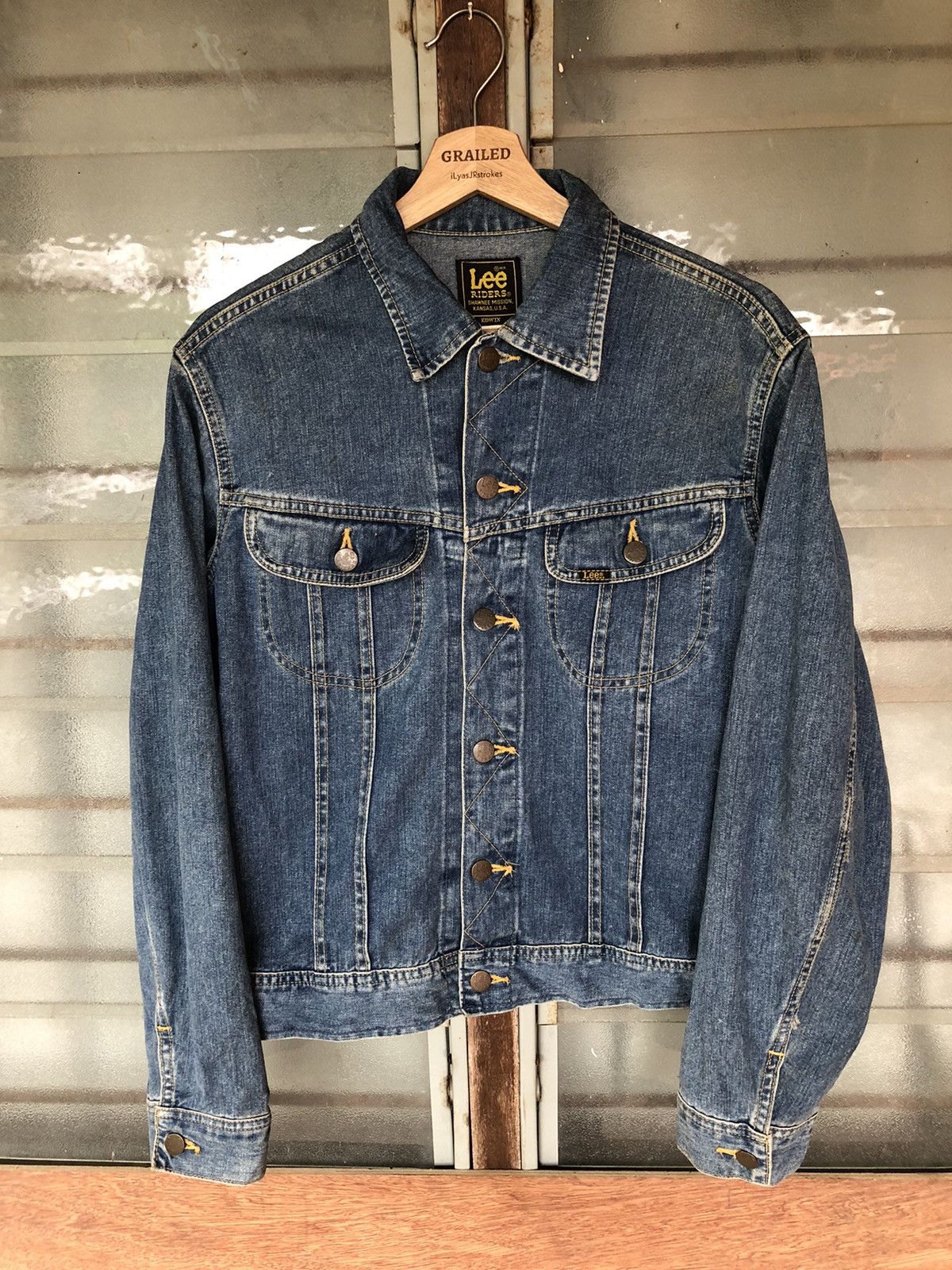 Lee Vintage Lee Rider Denim Jacket Rare Size US M / EU 48-50 / 2 - 1 Thumbnail