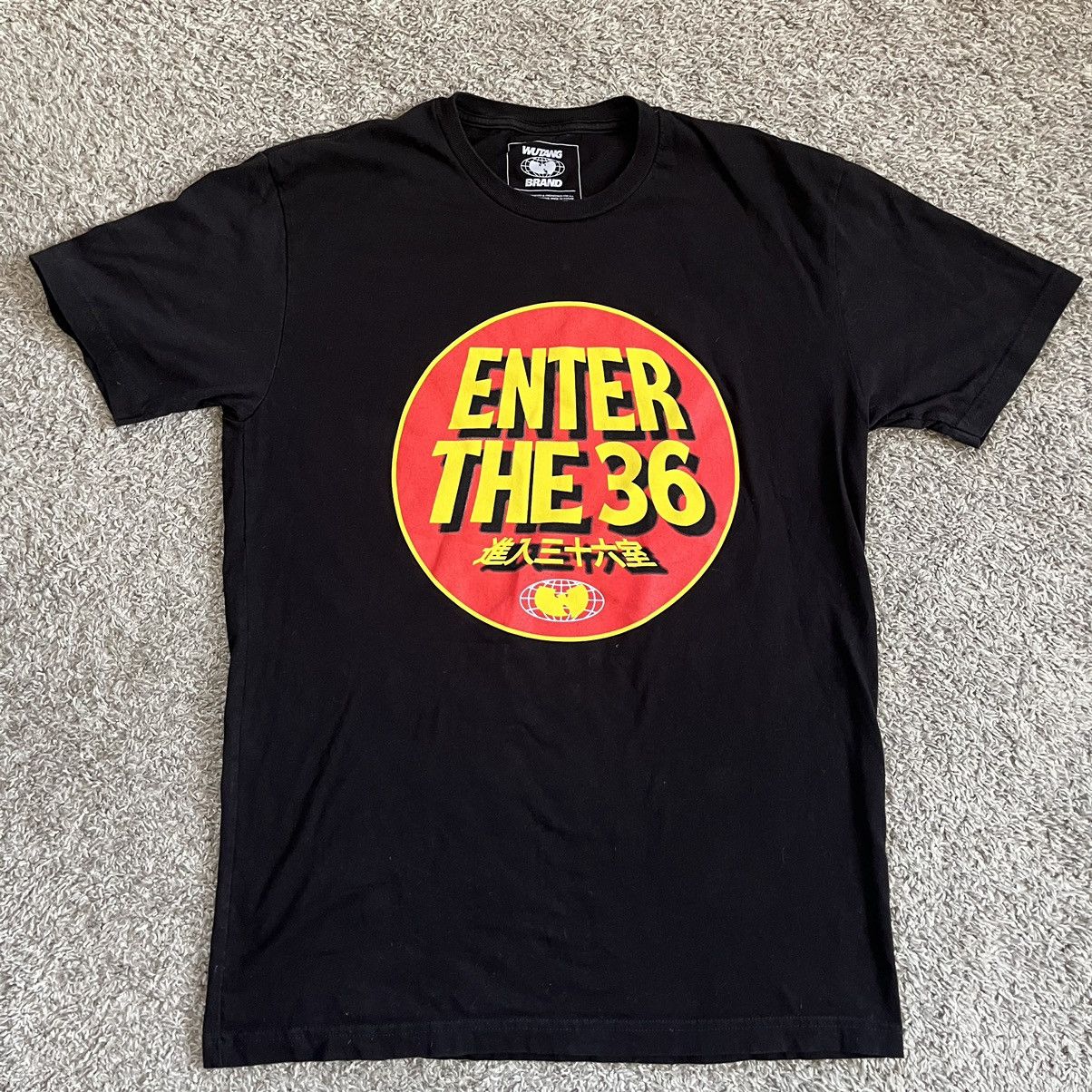 Wu-Tang Clan 🔴Wu-Tang Shirt Size Large Enter The 36 Rare Rza Gza Size US L / EU 52-54 / 3 - 1 Thumbnail