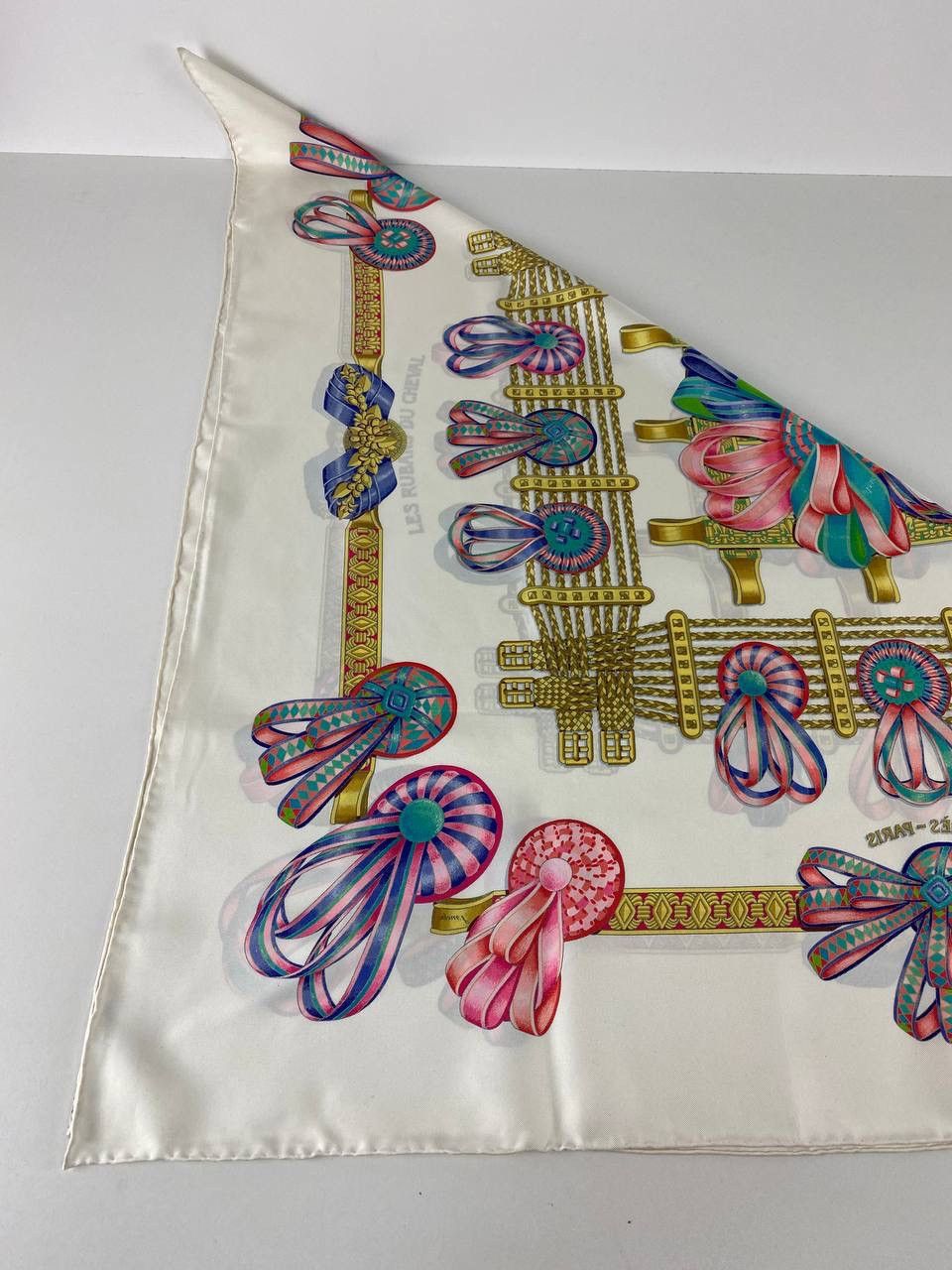Hermes Hermes 90s Les Rubans Du Cheval scarf Size ONE SIZE - 9 Thumbnail