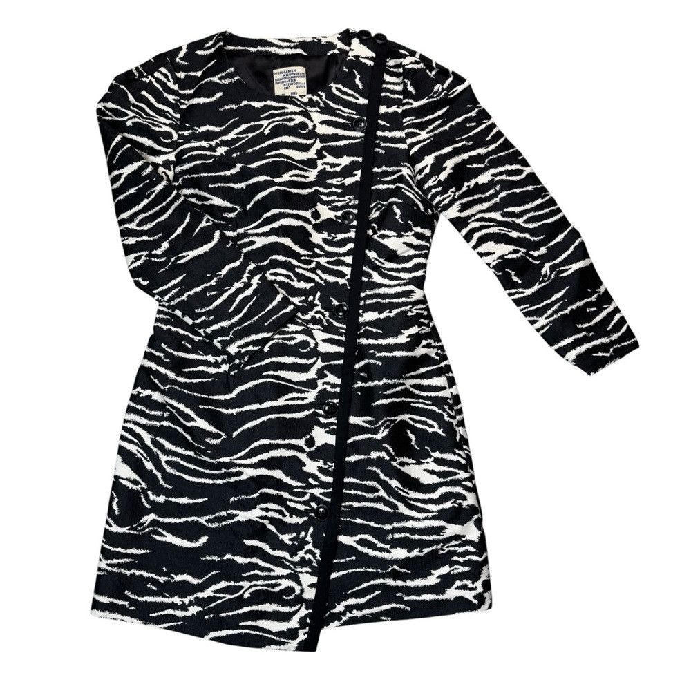 Baum und Pferdgarten NWT New $379 Baum Und Pferdgarten AMELIE Black Whisper Zebr Size XS / US 0-2 / IT 36-38 - 4 Thumbnail