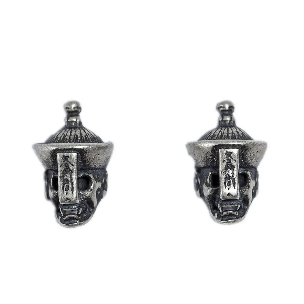 Jewelry Chinese Ghost Earrings 925 Sterling Silver Ear Jewelry Gift Size ONE SIZE - 6 Thumbnail