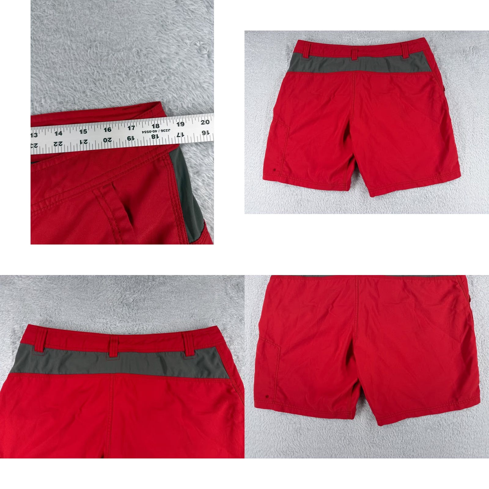 The North Face The North Face Shorts Men 38 Red Zipper Cargo Polyester Hiking Fishing Outdoors Size US 38 / EU 54 - 9 Thumbnail