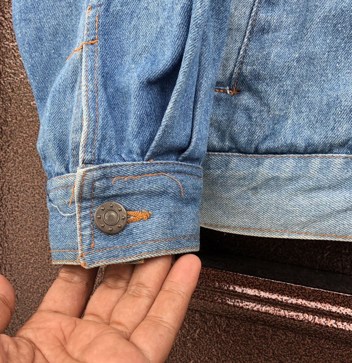 Vintage Vintage DYNAMITE Sun Faded 506 ww2 Denim Jacket Size US L / EU 52-54 / 3 - 12 Thumbnail