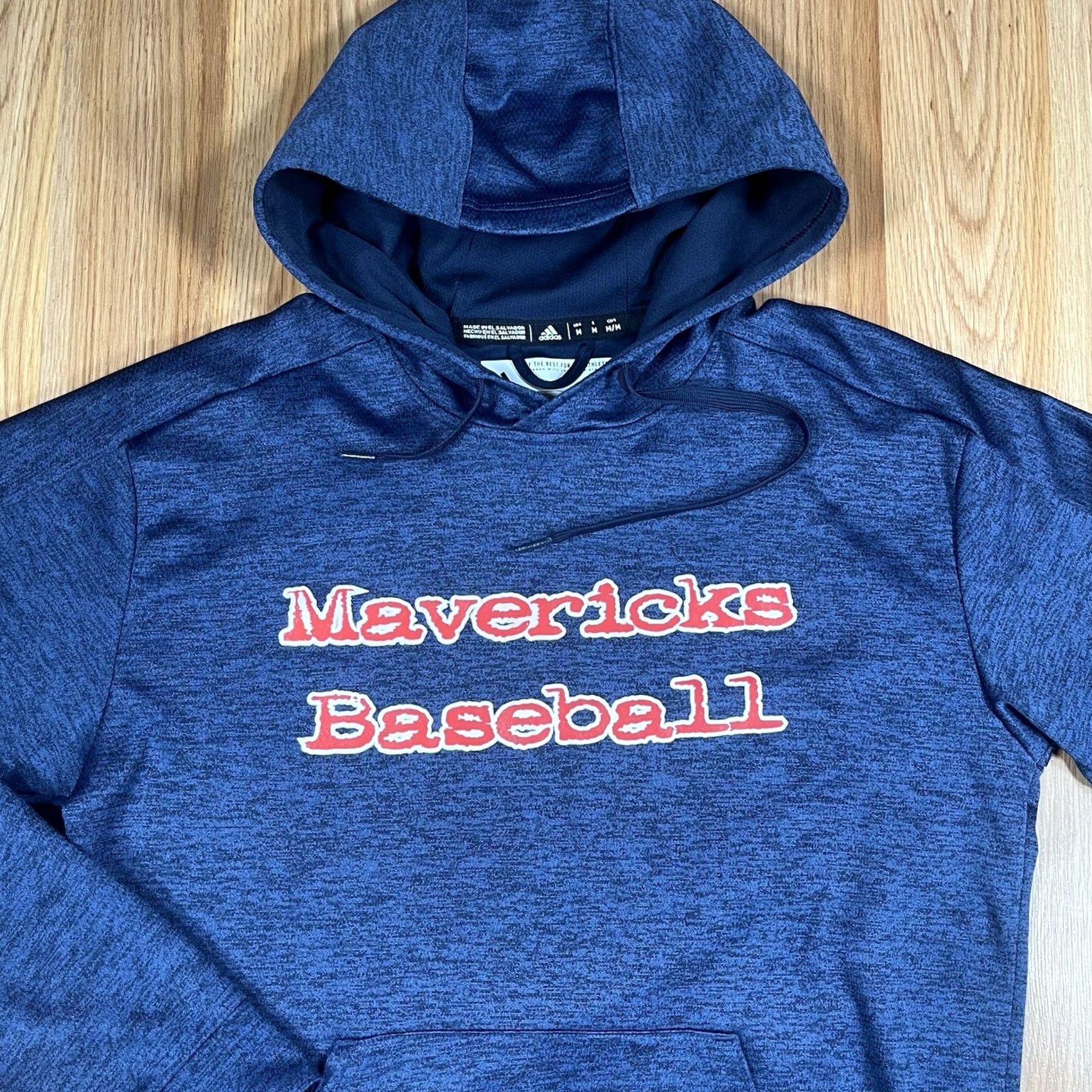 Adidas Adidas Mavericks Baseball Hoodie Mens Medium Blue Climawarm Polyester Sweatshirt Size US M / EU 48-50 / 2 - 2 Thumbnail