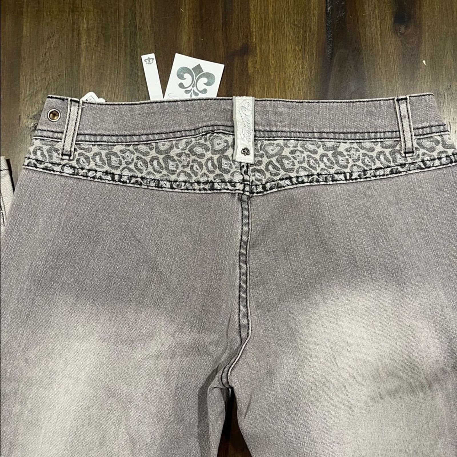 NBDN Nobrandedon NWT House of Deréon Beyoncé Jeans Diva Crest Skinny Size 30" / US 8 / IT 44 - 13 Thumbnail