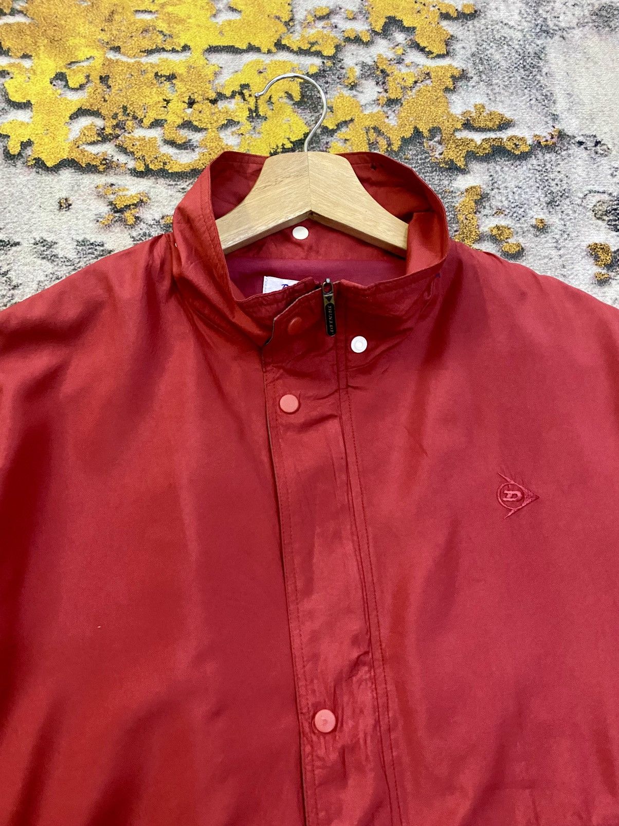Dunlop × Vintage Vintage Dunlop Windbreaker Jacket Size US L / EU 52-54 / 3 - 4 Thumbnail
