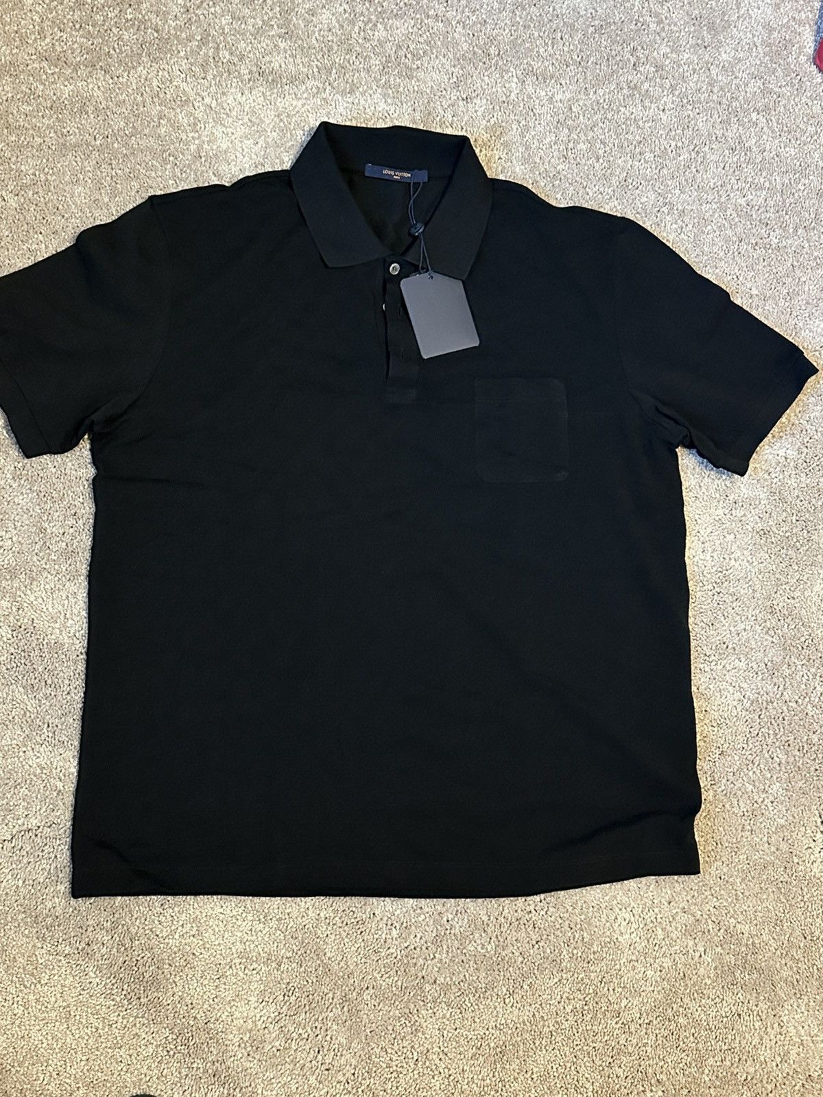 Louis Vuitton Louis Vuitton Half Damier Pocket Polo Size US XXL / EU 58 / 5 - 1 Thumbnail
