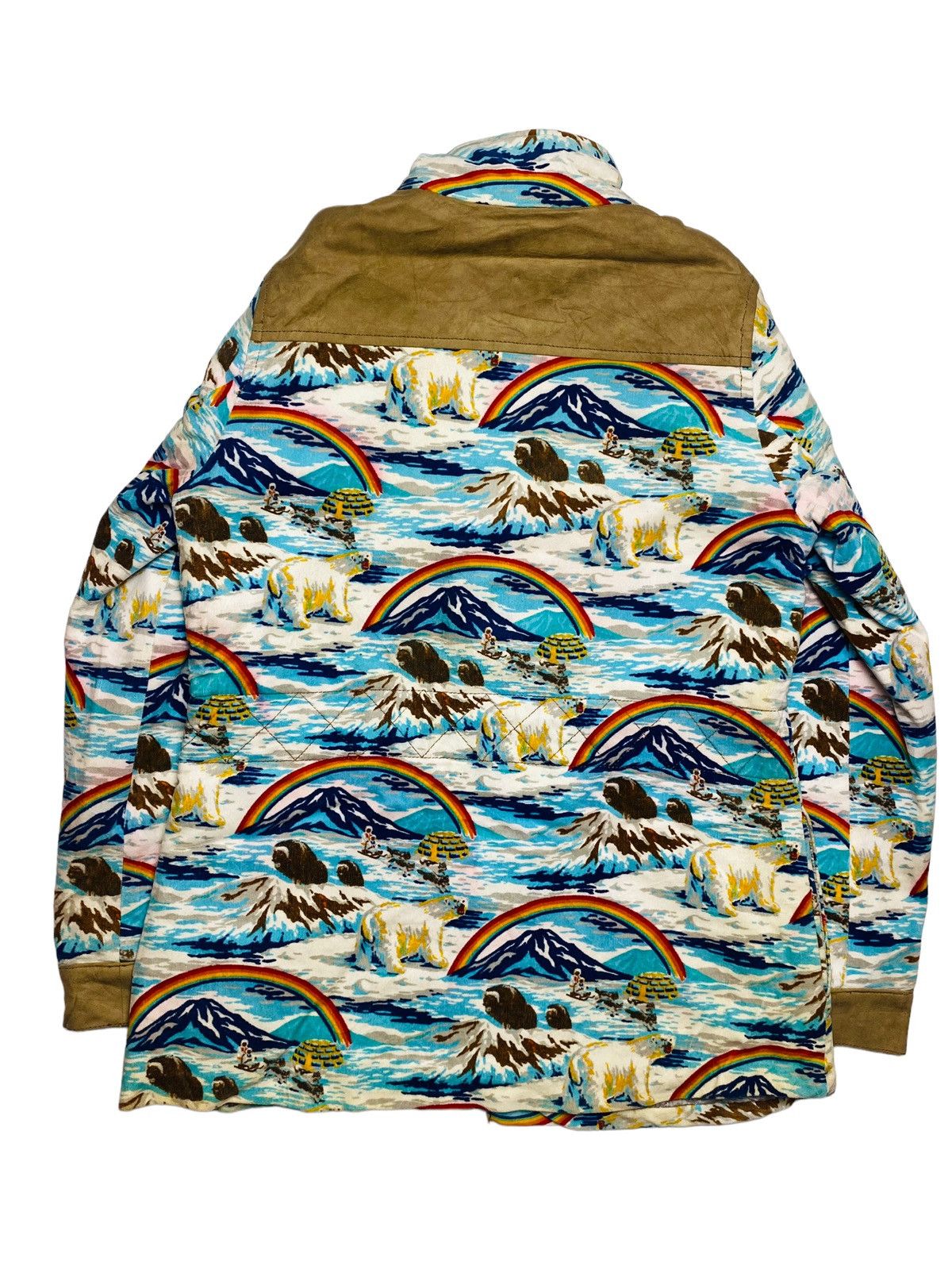 Hysteric Glamour 1980s Ozone Community - Printed Es Kimo & Polar Bear Jacket Size US M / EU 48-50 / 2 - 4 Thumbnail
