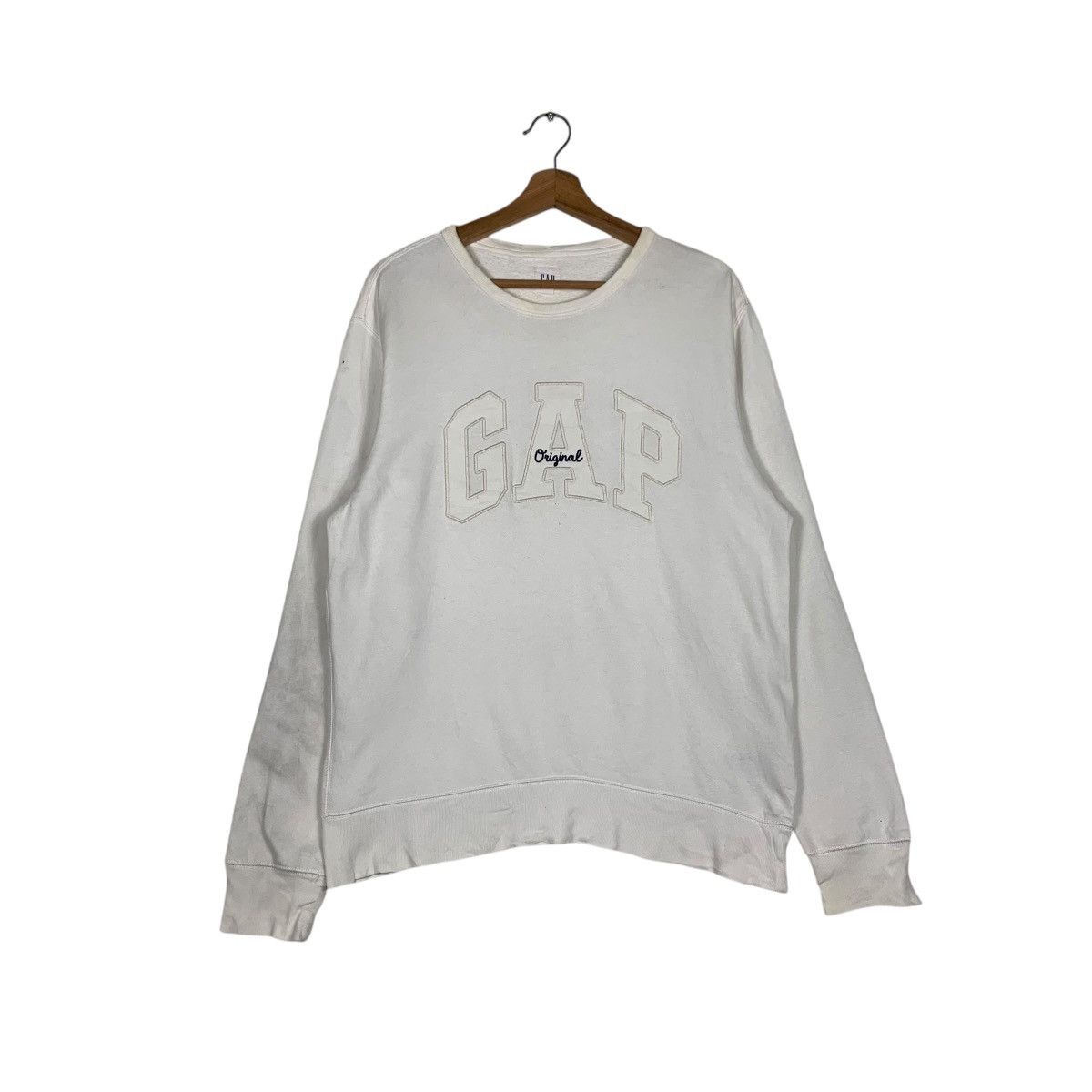 GAP Spell Out Big Logo Crewneck Sweatshirt #1519-C68