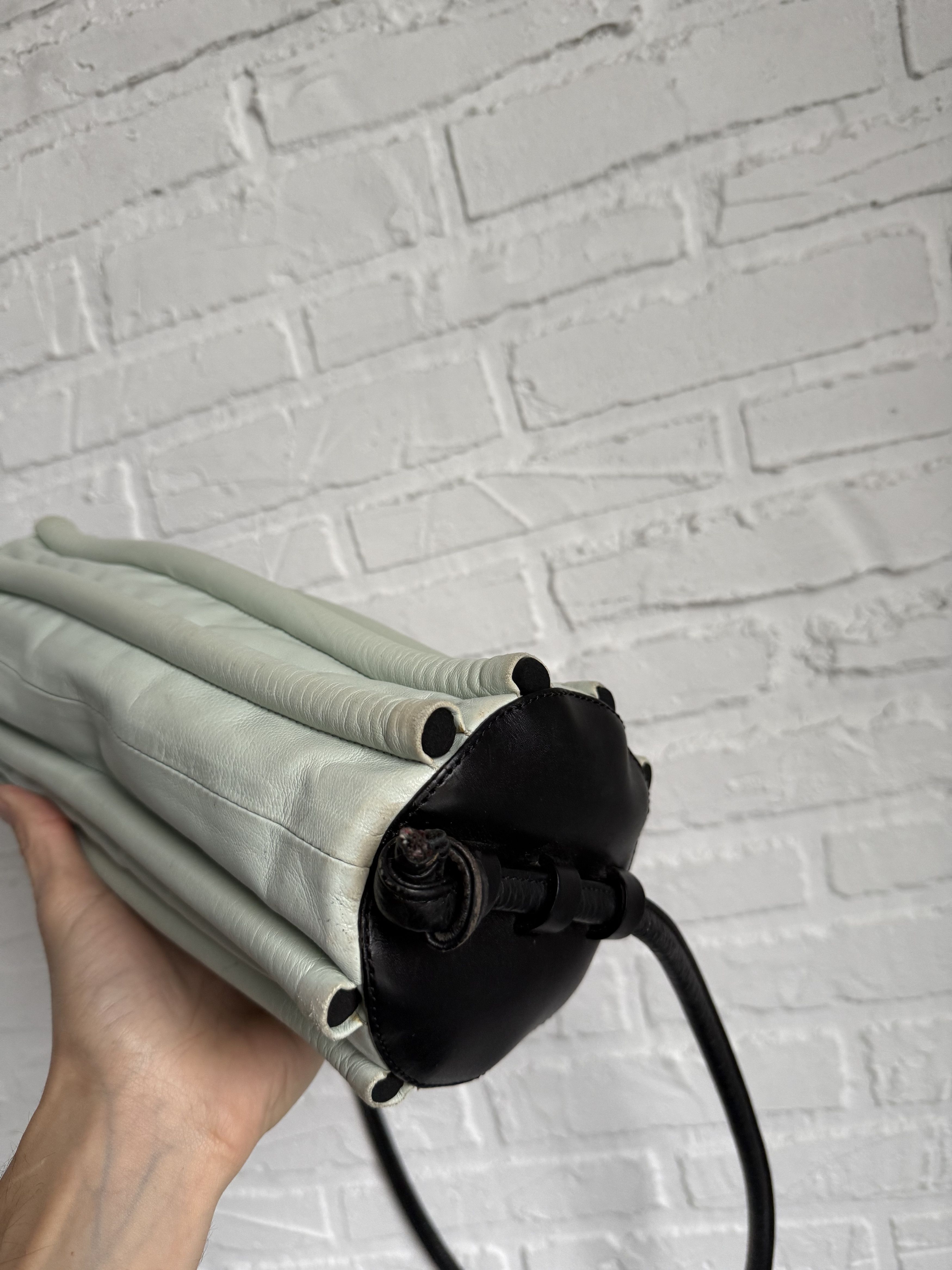 Other RARE Avantgarde Borgonese cylinder tube leather bag Size ONE SIZE - 8 Thumbnail