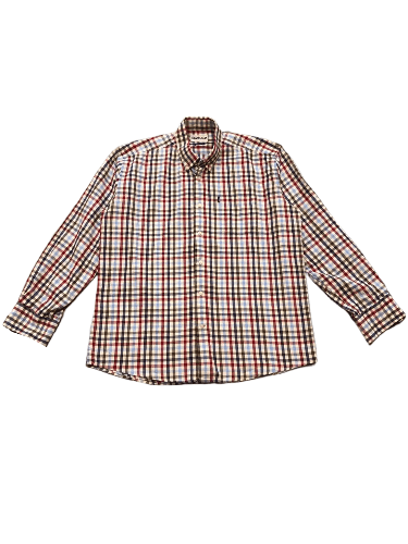 Barbour Vintage Barbour Regular Fit Checkered Button Up Shirt Size L Size US L / EU 52-54 / 3 - 1 Thumbnail