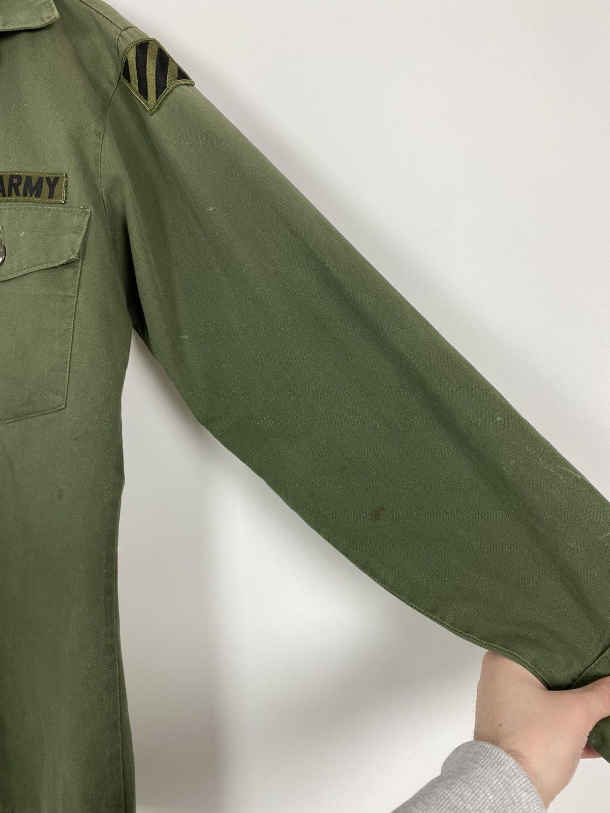Vintage 1970s Vintage US Army Shirt Size US M / EU 48-50 / 2 - 9 Thumbnail
