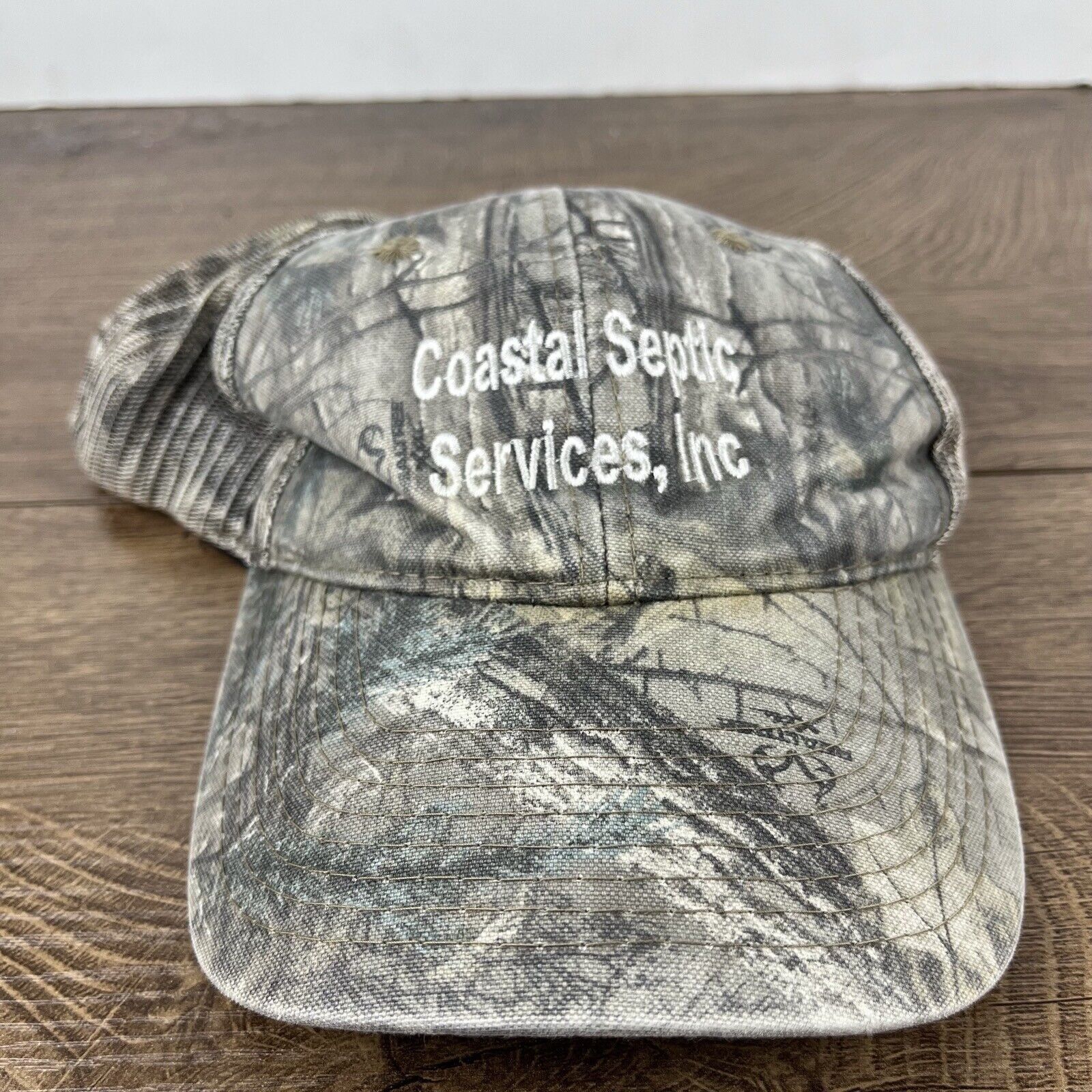 Other Costal Septic Services Hat Green Camo Adjustable Hat Green A Size ONE SIZE - 4 Thumbnail