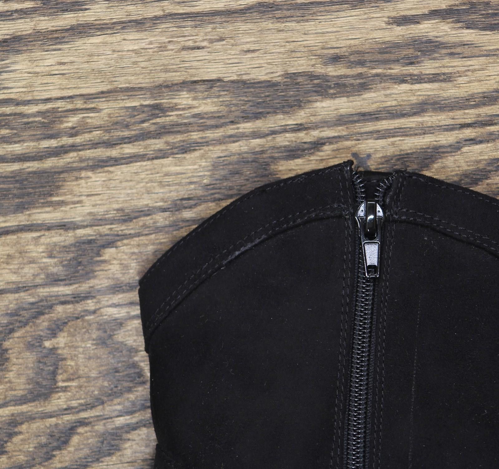 Other Inc International Concepts Booties Black Microsuede 10.5m Size US 10.5 / IT 40.5 - 6 Thumbnail