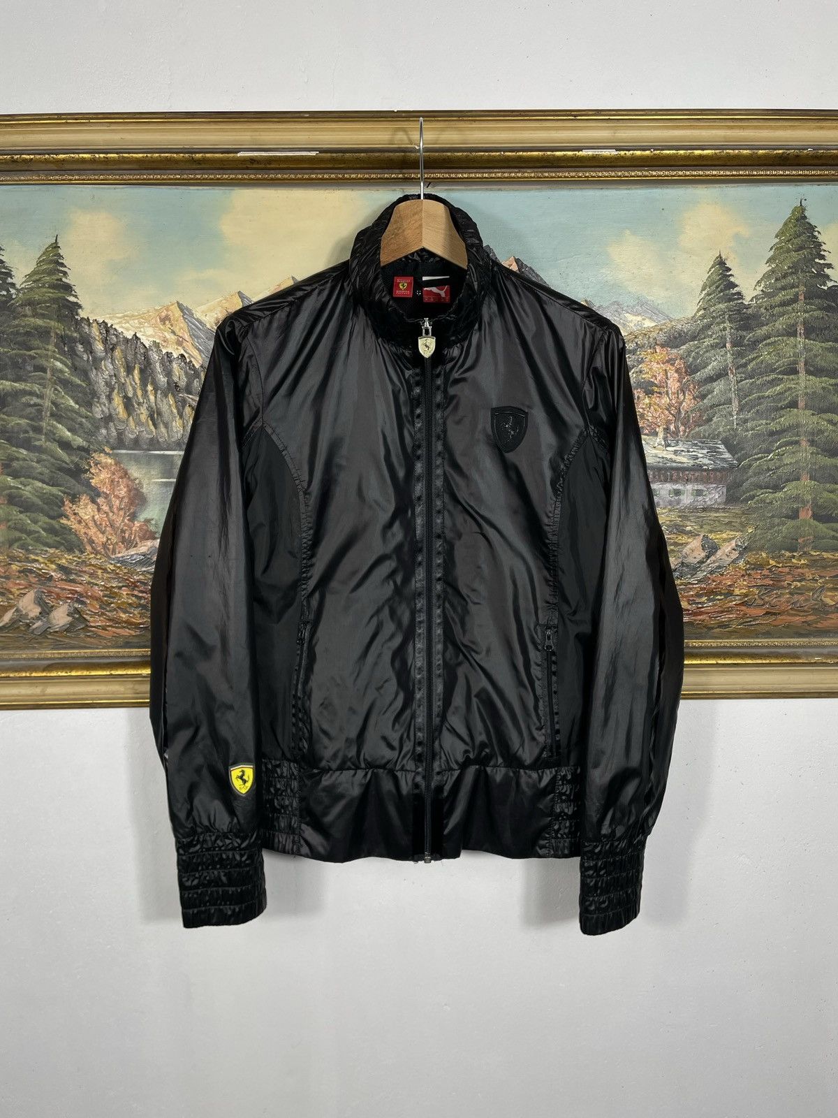 Ferrari × Puma Ferrari Retro 00s Jacket Race Motor Nascar Rap Swag Skate Size M / US 6-8 / IT 42-44 - 1 Thumbnail