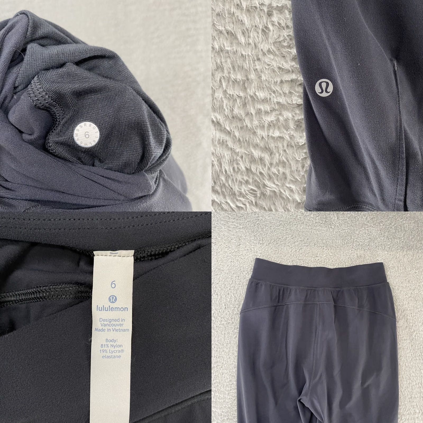 Lululemon Lululemon Pants Womens 6 Gray Capri Stretch Rejuvenate Yoga Activewear Size 28" / US 6 / IT 42 - 8 Thumbnail
