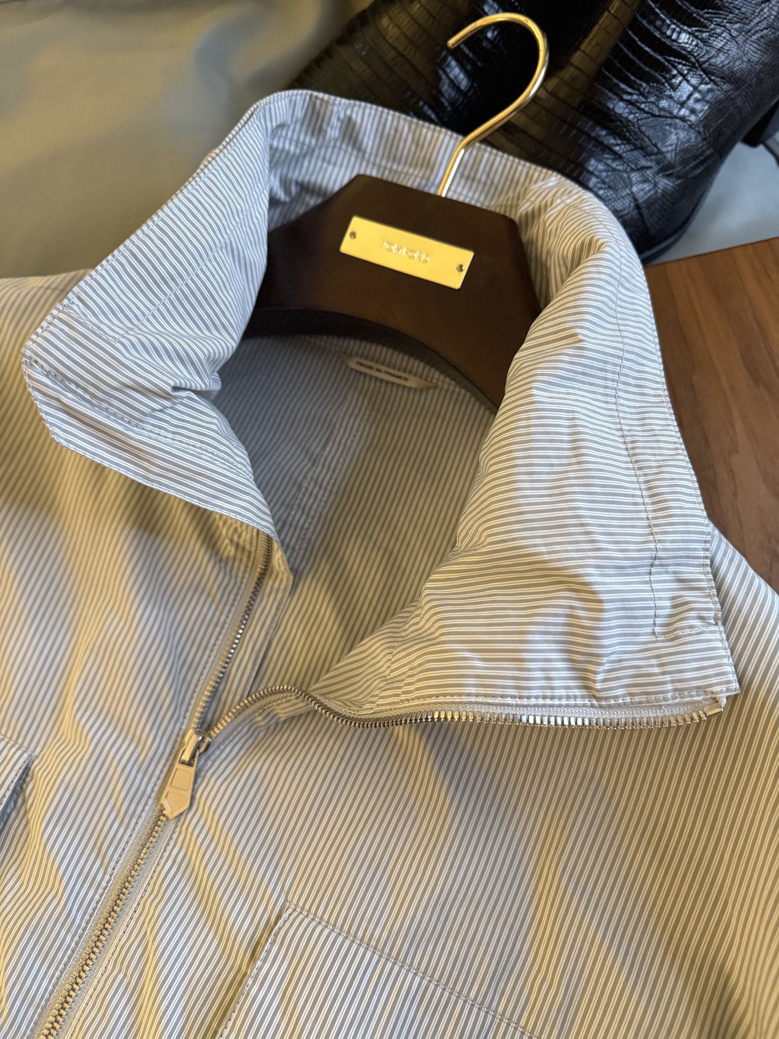 Hermes Coveted Rare New $5,900 w/tax HERMES “Rayure” Windbreaker Size US M / EU 48-50 / 2 - 21 Thumbnail