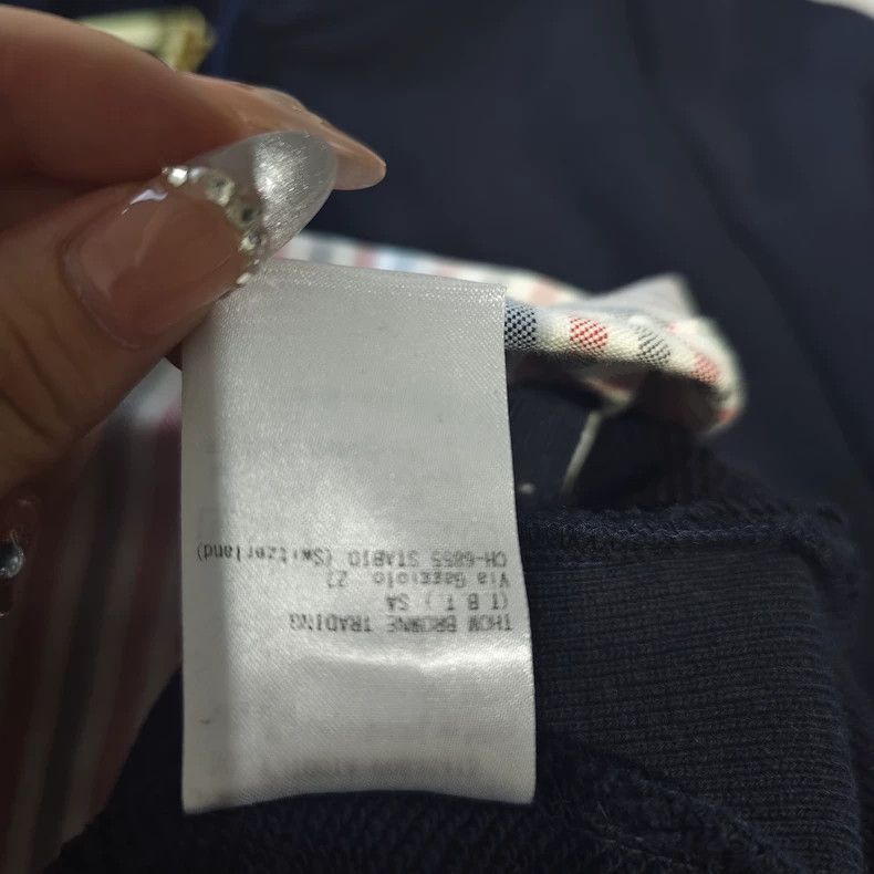 Thom Browne Thom Browne Classic blue hoodie Size US S / EU 44-46 / 1 - 8 Thumbnail