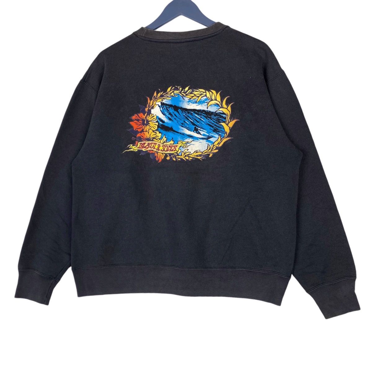 Maui and Sons × Vintage Vintage Maui And Sons Printed Crewneck Sweatshirt Size US M / EU 48-50 / 2 - 2 Thumbnail