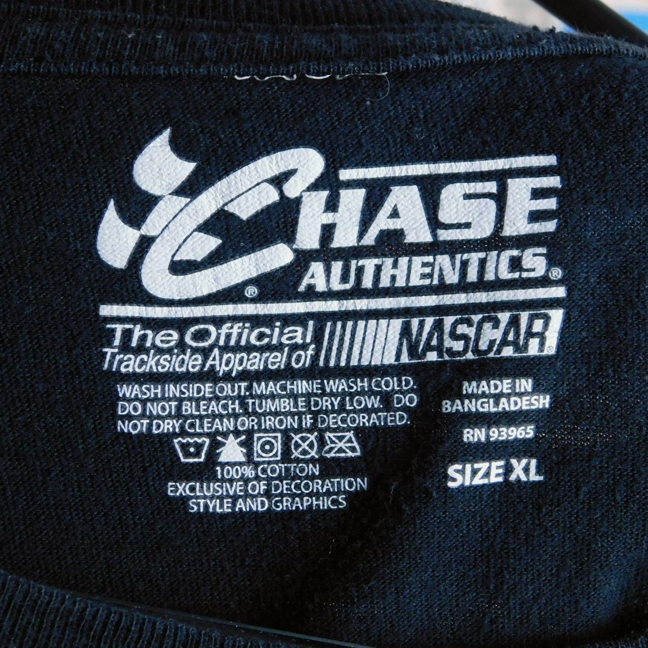 Chase Authentics Jeff Gordon Pespsi Max T Shirt Size XL Double Sided Graphics Size US XL / EU 56 / 4 - 3 Thumbnail